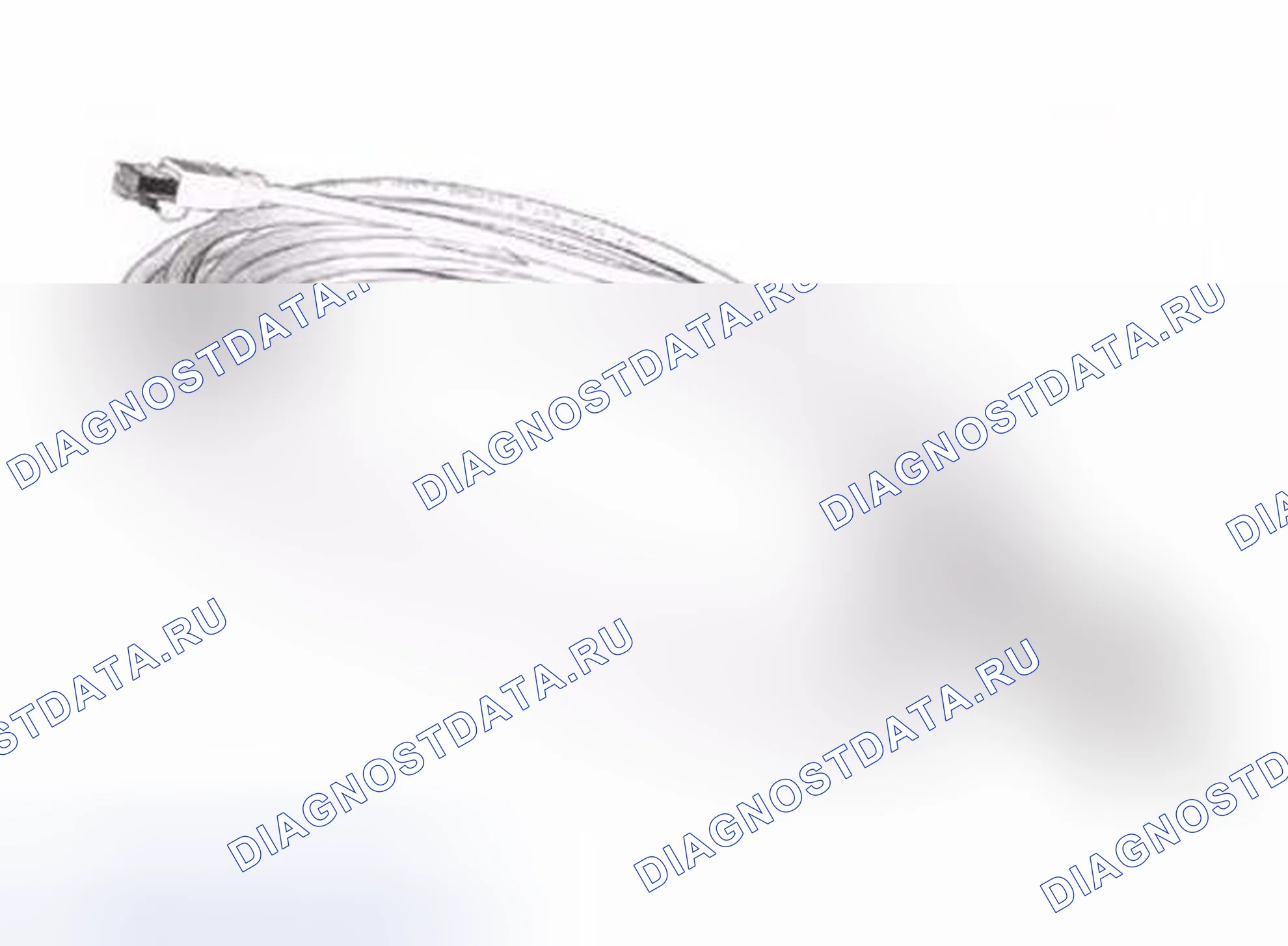 Рис. 555: Кабель панели управления LAN. BMW Z8 E52