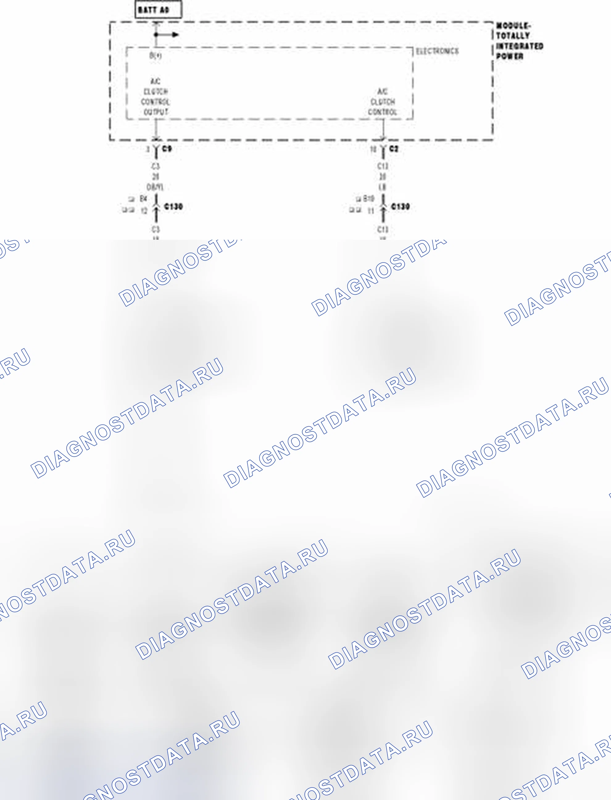 Рис. 999: Принципиальная схема. Dodge Cab & Chassis R3500 HD transition