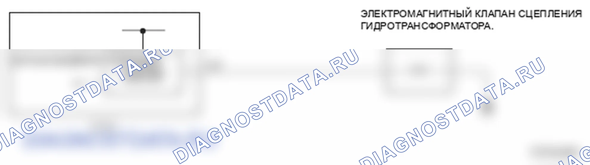Рис. 319: Электромагнитный клапан сцепления гидротрансформатора - принципиальная схема. Honda Ridgeline I