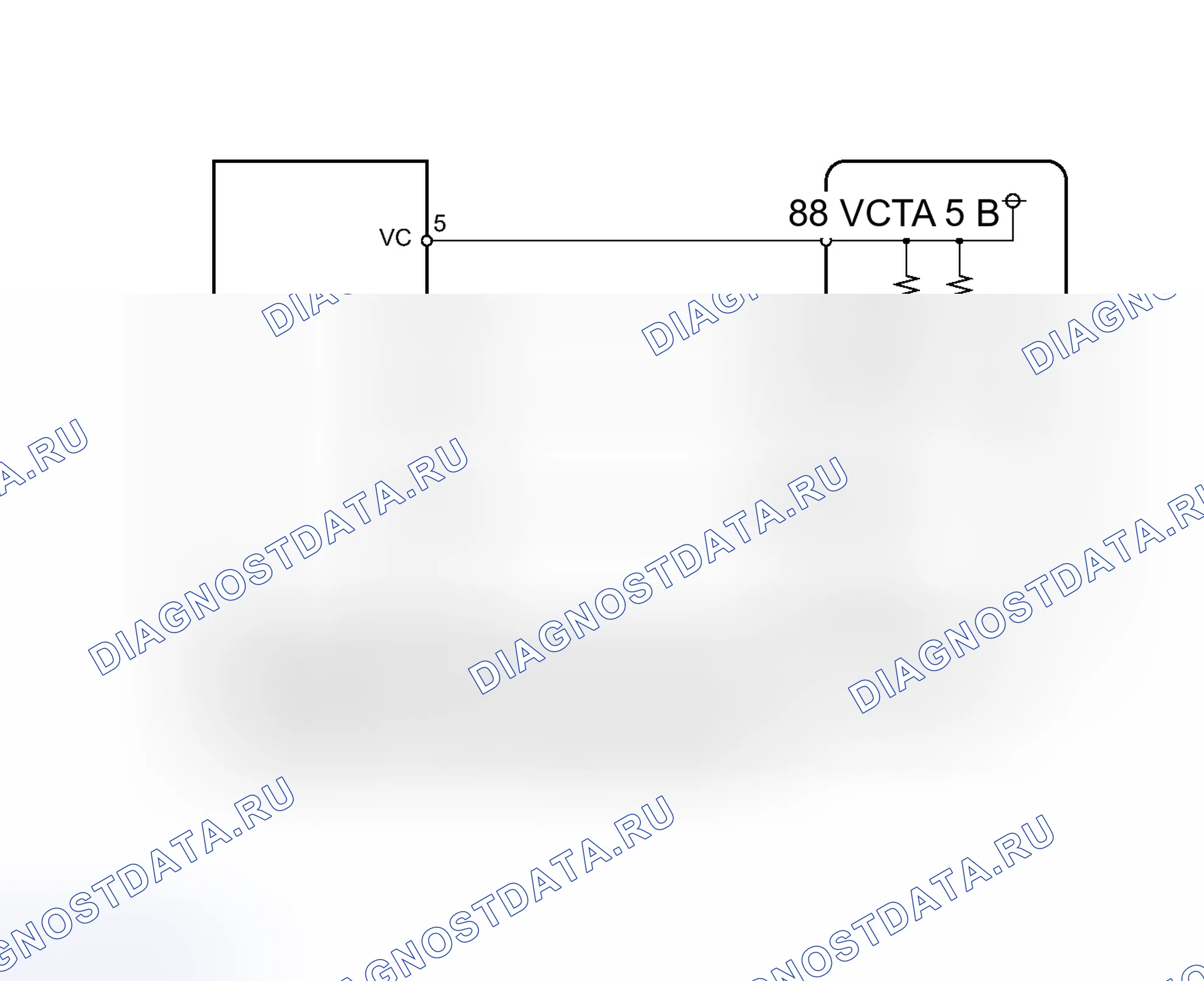 Рис. 277: электросхема. Toyota Venza I