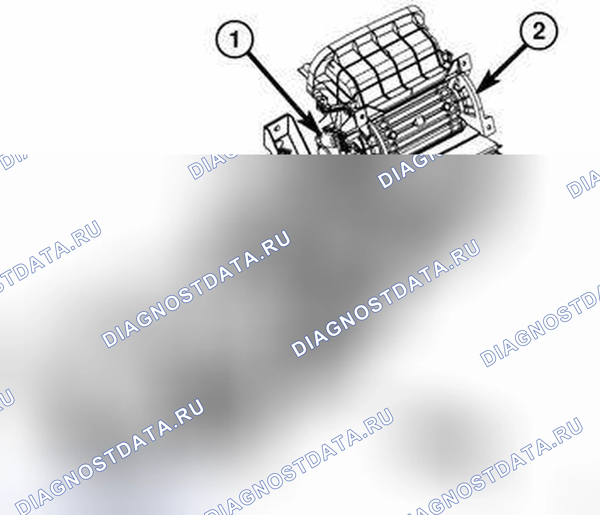 Рис. 20: ОПИСАНИЕ компрессора кондиционера. RAM Pickup 2500 