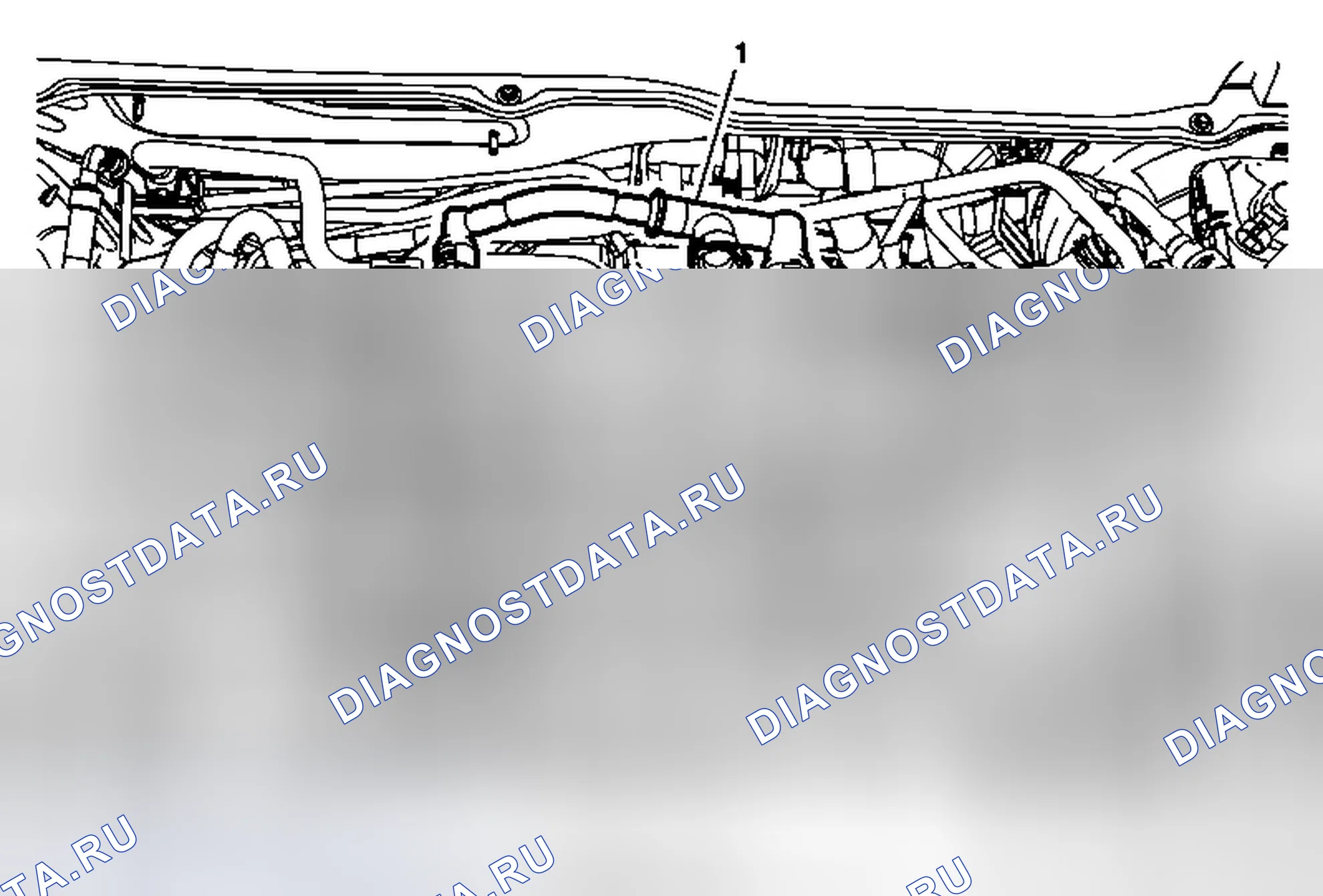 Рис. 99: Принудительная замена шланга / трубы / трубки вентиляции картера (Lkw). Chevrolet Malibu VIII рестайлинг