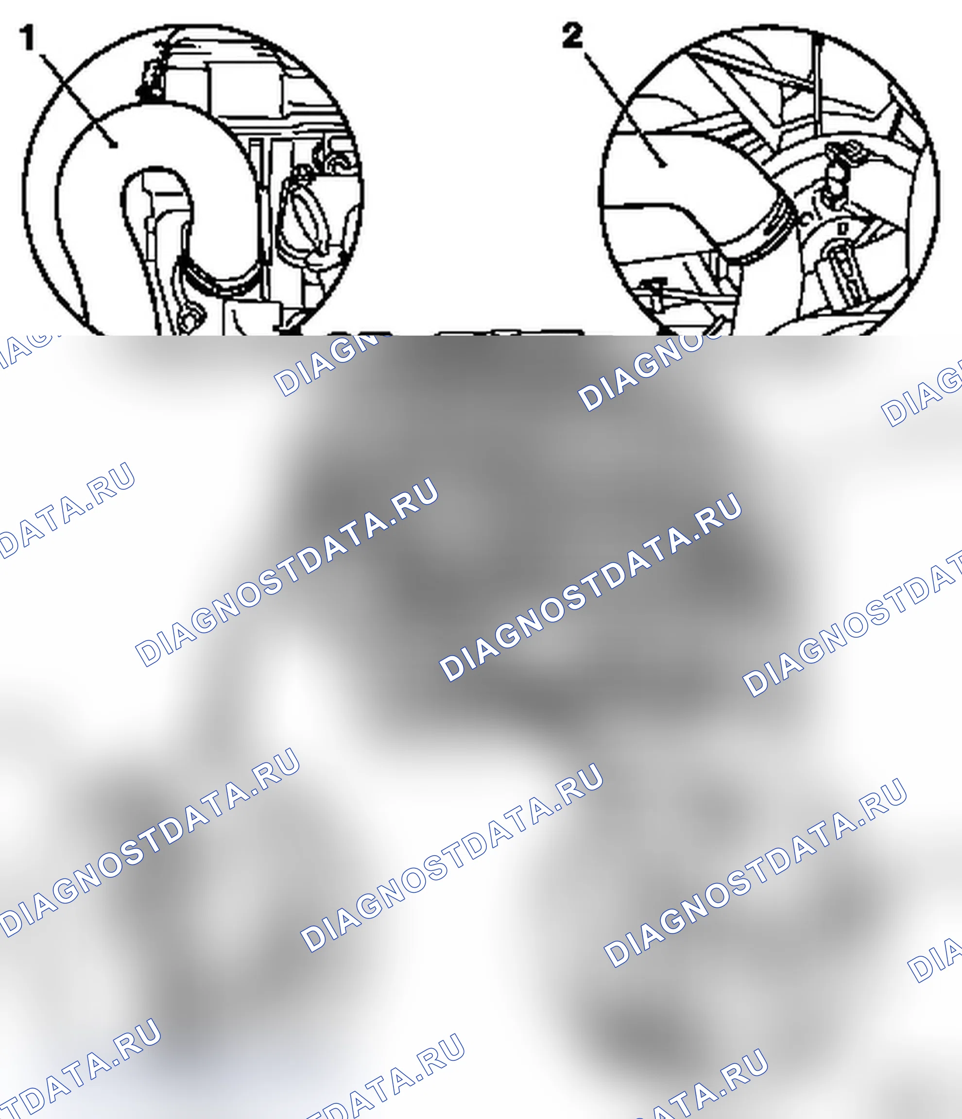 Снять двигатель с монтажной стойки (KM-412). Opel Zafira A рестайлинг
