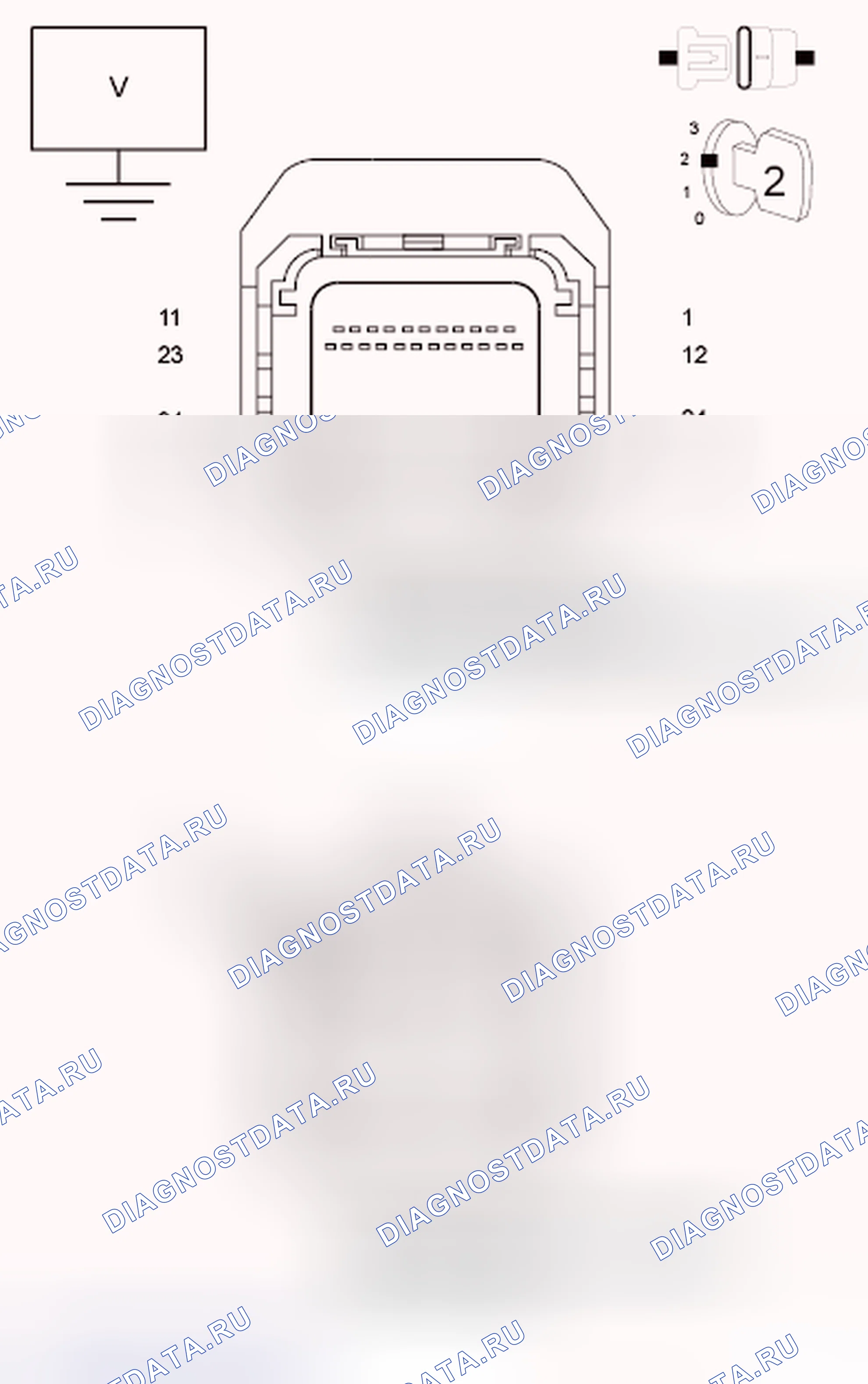 Рис. 270: ДИАГНОСТИЧЕСКИЙ ТЕСТ. Dodge Grand Caravan V