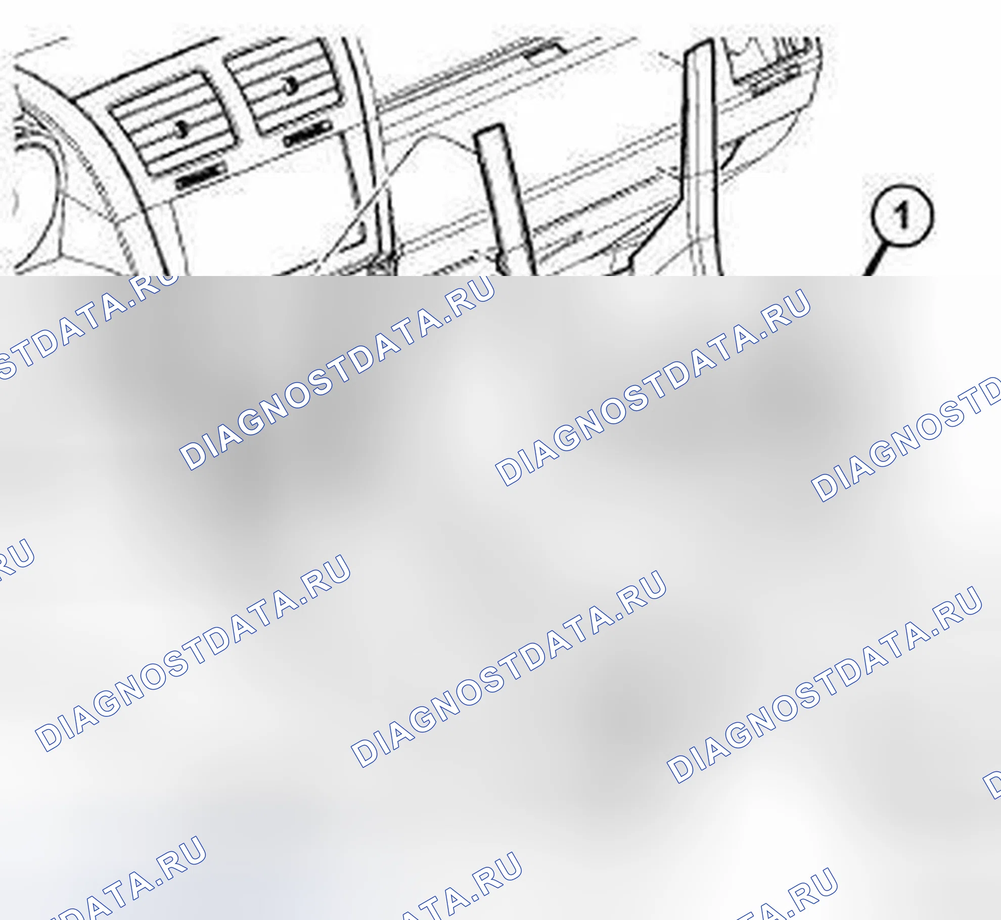 Рис. 216: ДЕМОНТАЖ. Chrysler 200 I