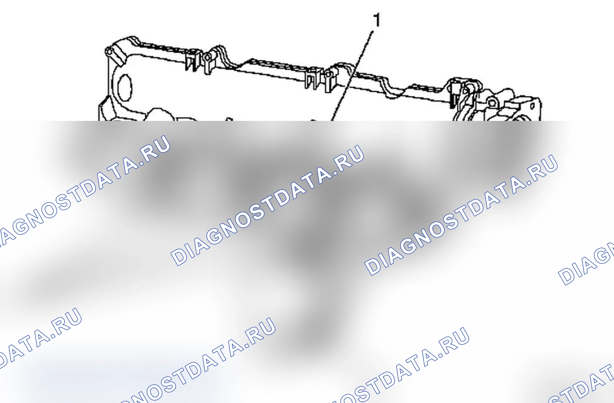 Впускной коллектор - дизельный двигатель Z 19 DTH DOHC. Opel Vectra C