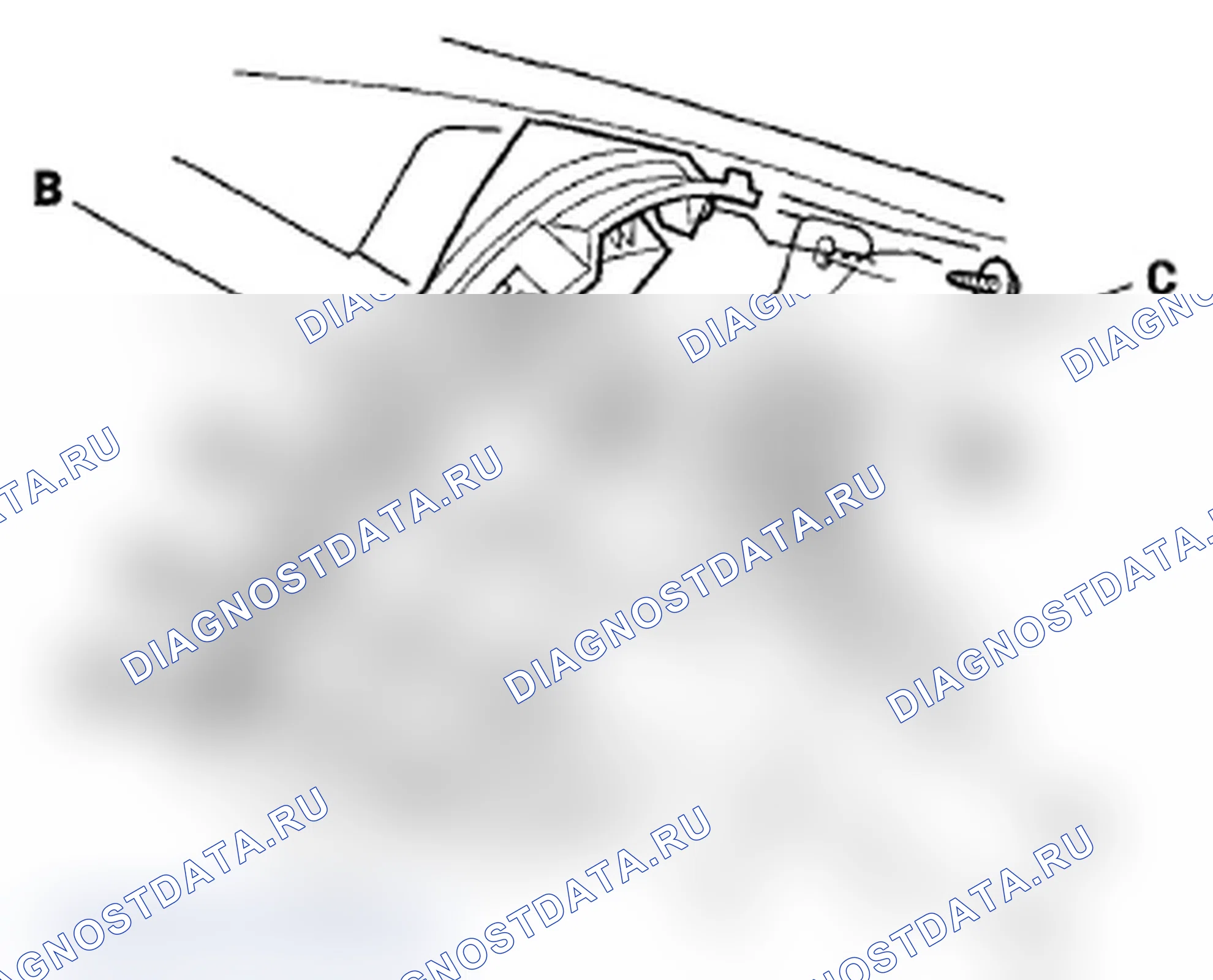 Рис. 13: Проверка/замена переключателя зеркала питания. Acura TL IV