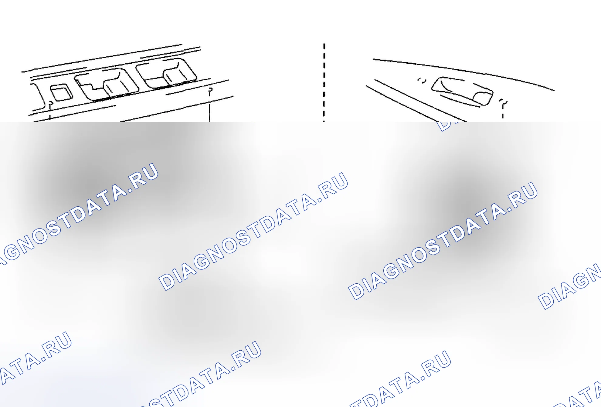 Рис. 13: СНЯТИЕ / УСТАНОВКА ПЕРЕКЛЮЧАТЕЛЯ СТЕКЛОПОДЪЕМНИКА. Mazda 6 GG