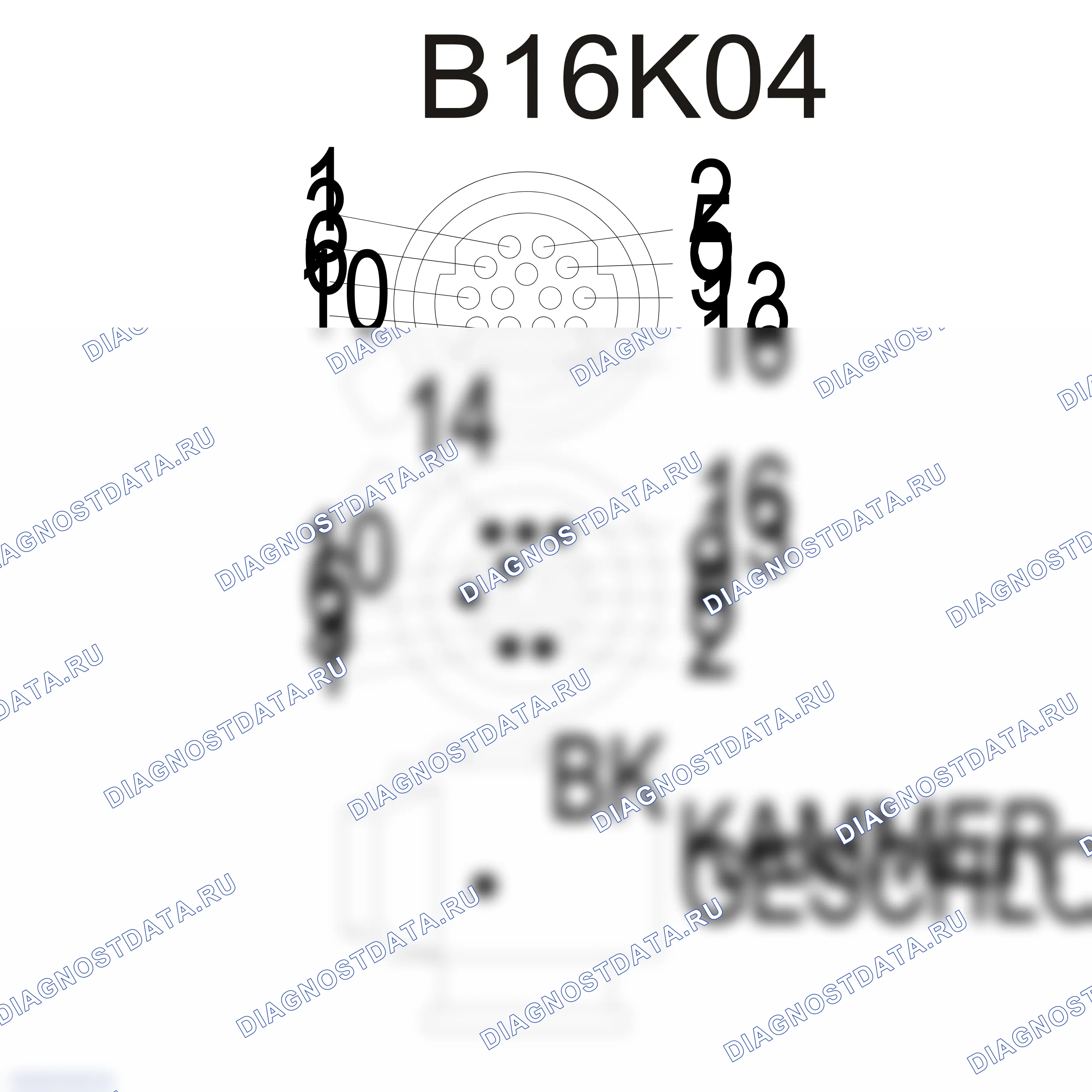 Распиновка разъёма 999 653 402 40 — внешний вид и расположение контактов. Porsche 718 Cayman 982