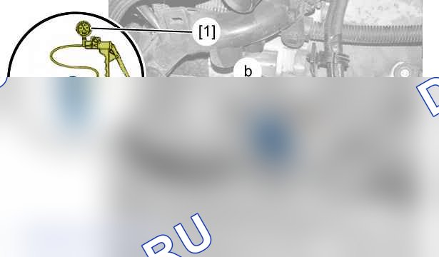 Проверка: Контур разрежения — b1hm0ahd. Citroen C4 I