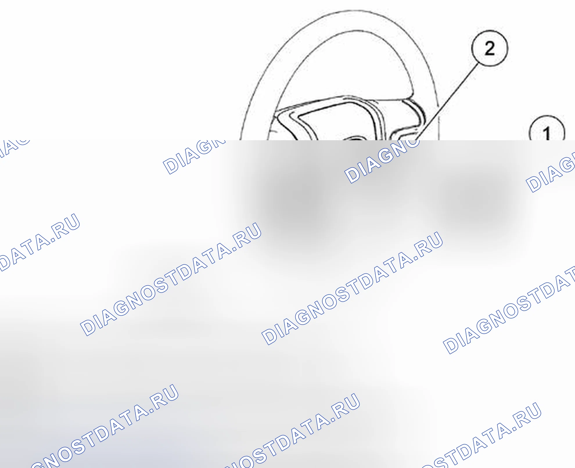 Рис. 48: СНЯТИЕ / УСТАНОВКА ОРГАНОВ УПРАВЛЕНИЯ РУЛЕВОГО КОЛЕСА. Mazda Tribute II