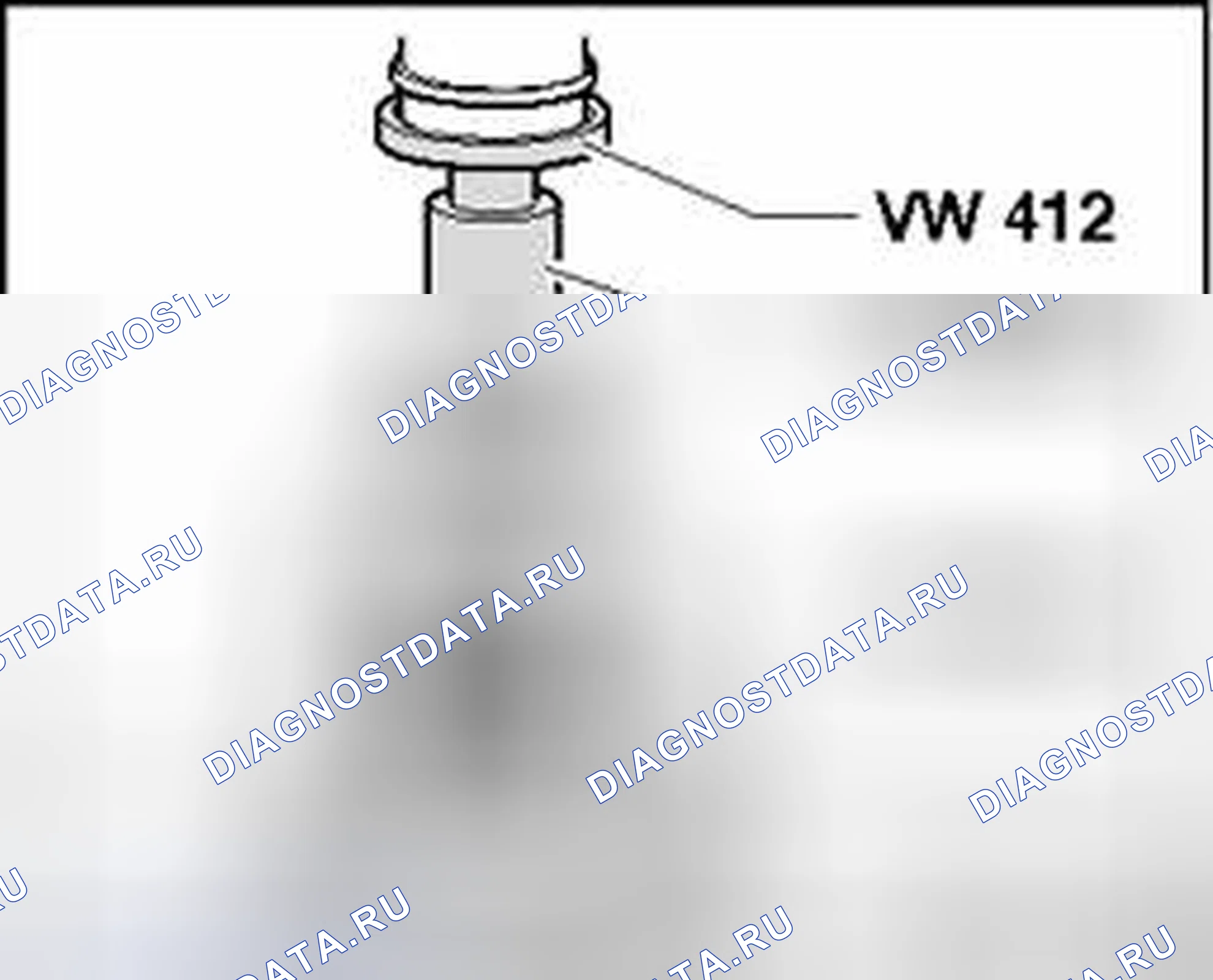 Рис. 630: Игольчатый подшипник, вдавливание. Audi S4 B6