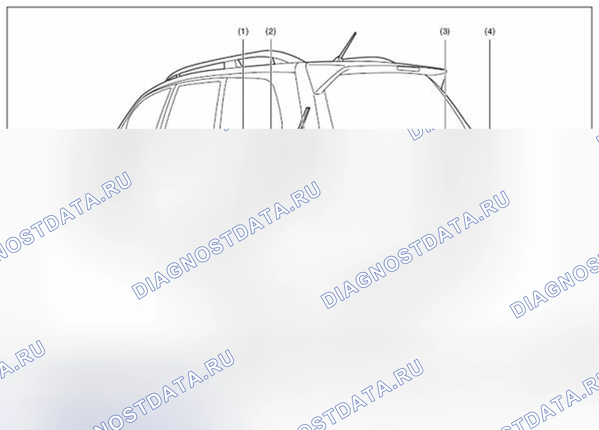Рис. 10: СИСТЕМА СИЛОВЫХ ЗАДНИХ ВОРОТ. Subaru Forester SJ