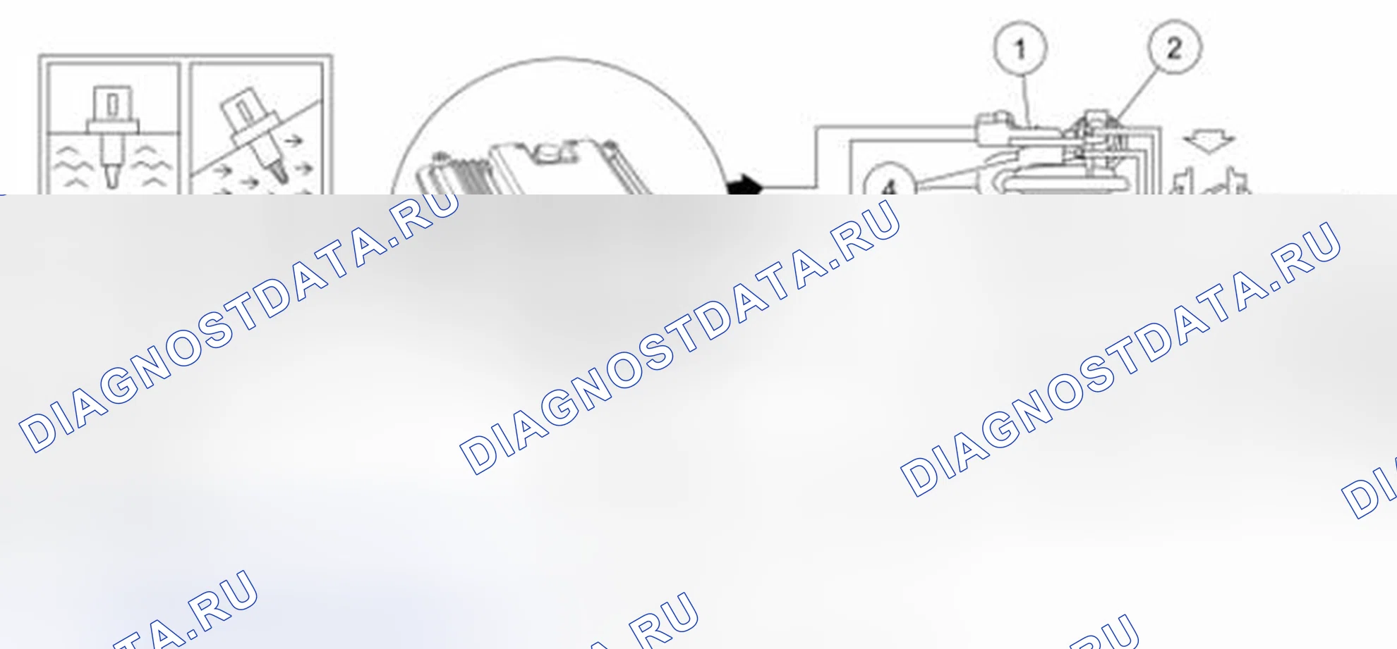 Рис. 105: СИСТЕМА КОНТРОЛЯ РЕЦИРКУЛЯЦИИ ОТРАБОТАВШИХ ГАЗОВ (рециркуляция отработавших газов) - МОДУЛЬ СИСТЕМЫ ЭГР (ESM). Audi Q5 II рестайлинг