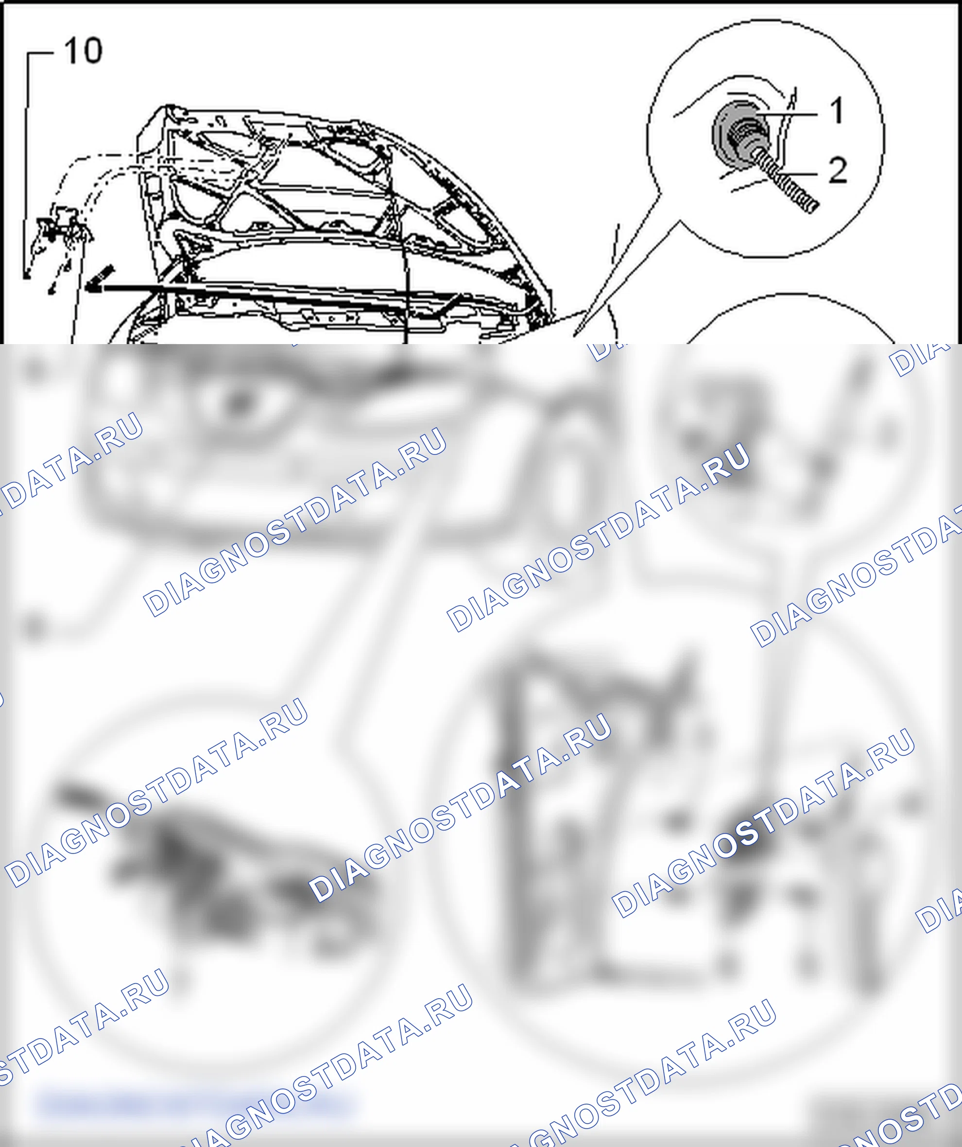 Замки и запоры. SEAT Altea I