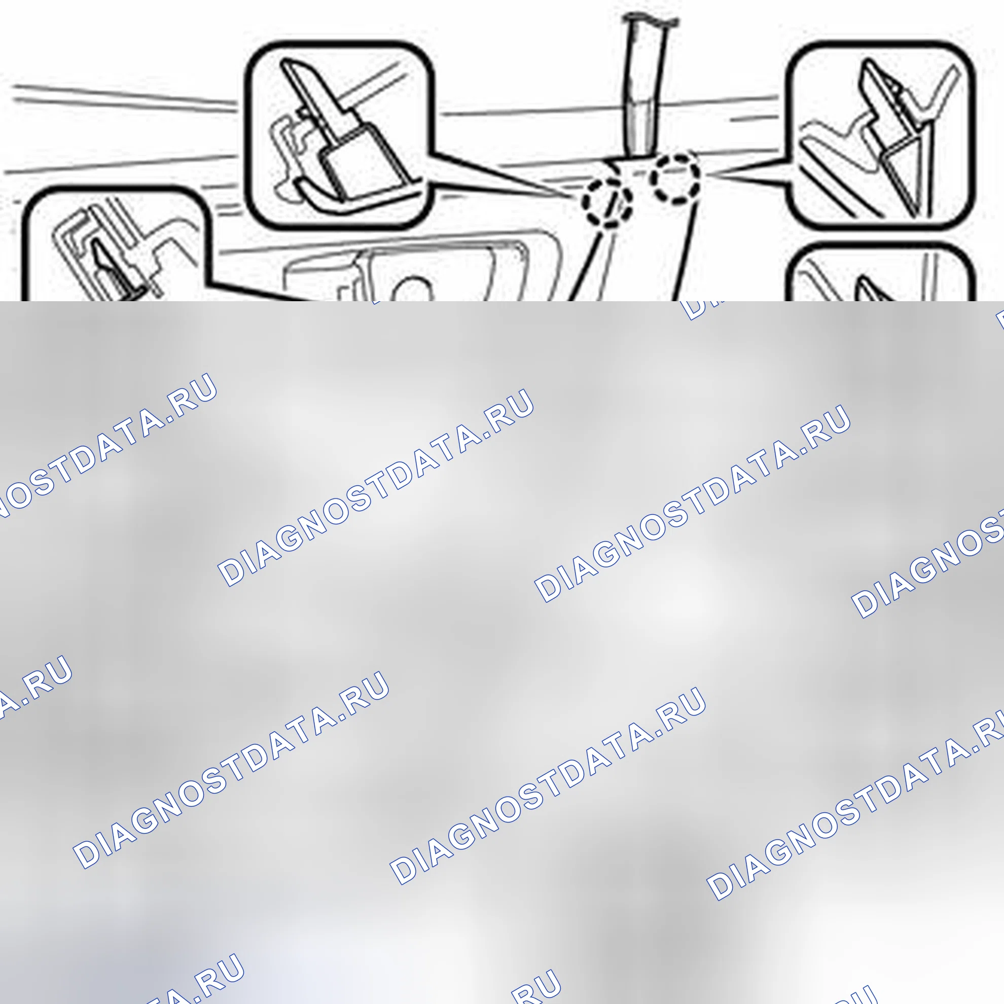 Рис. 18: ПОРЯДОК ВЫПОЛНЕНИЯ РАБОТ. Toyota Corolla XI