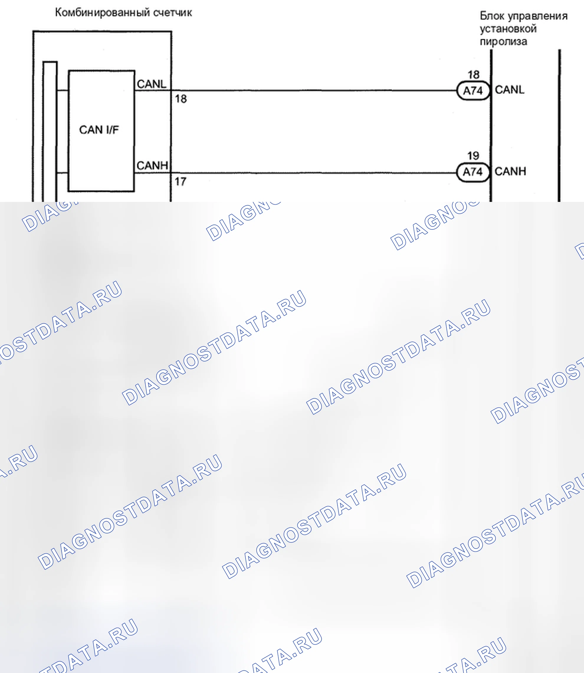 Рис. 22: электросхема. Toyota Camry XV40