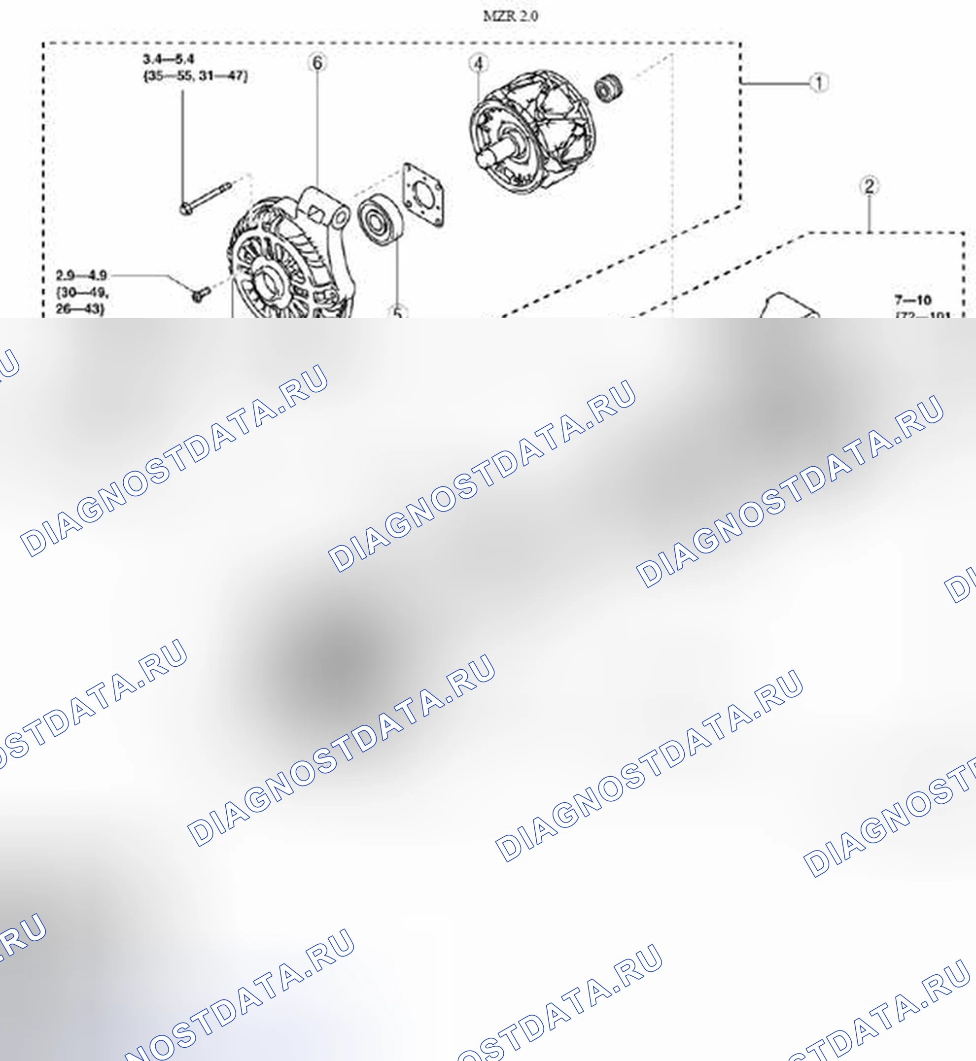 Рис. 16. Mazda 3 BL рестайлинг