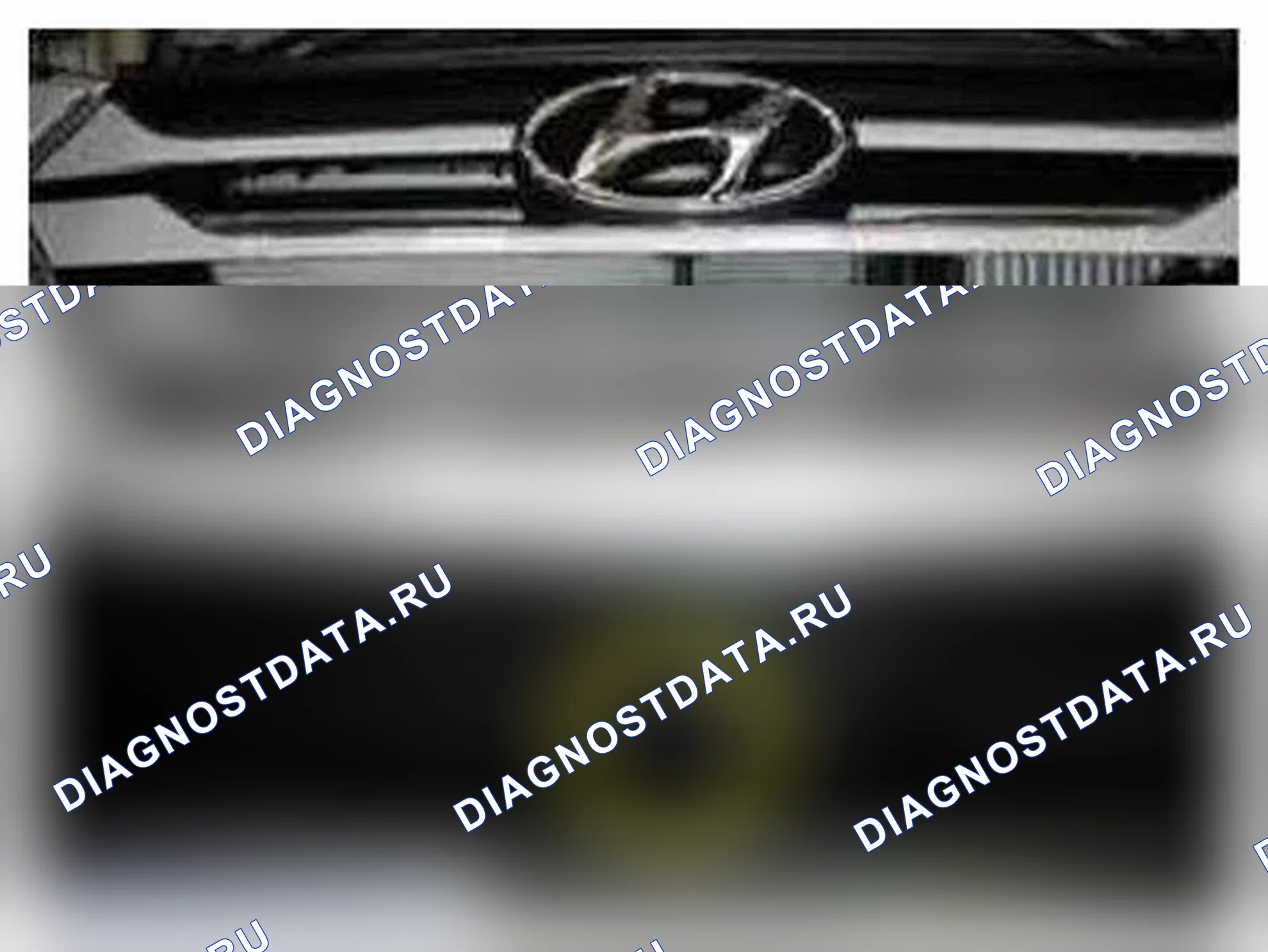 Рис. 112: Расположение компонентов. Hyundai Santa Fe III