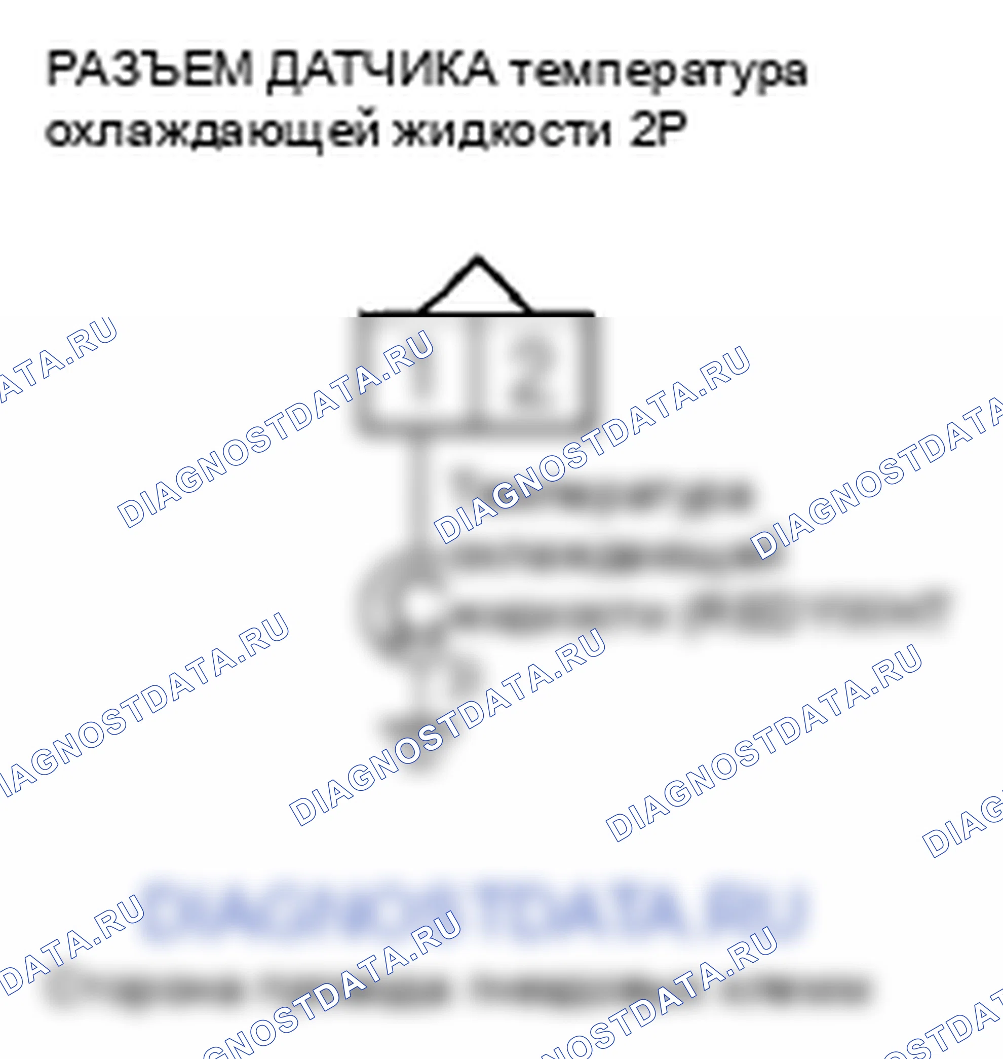 Рис. 173: P0117 расшифровка кода ошибки: низковольтная цепь датчика 1 температура охлаждающей жидкости. Honda Insight ZE2