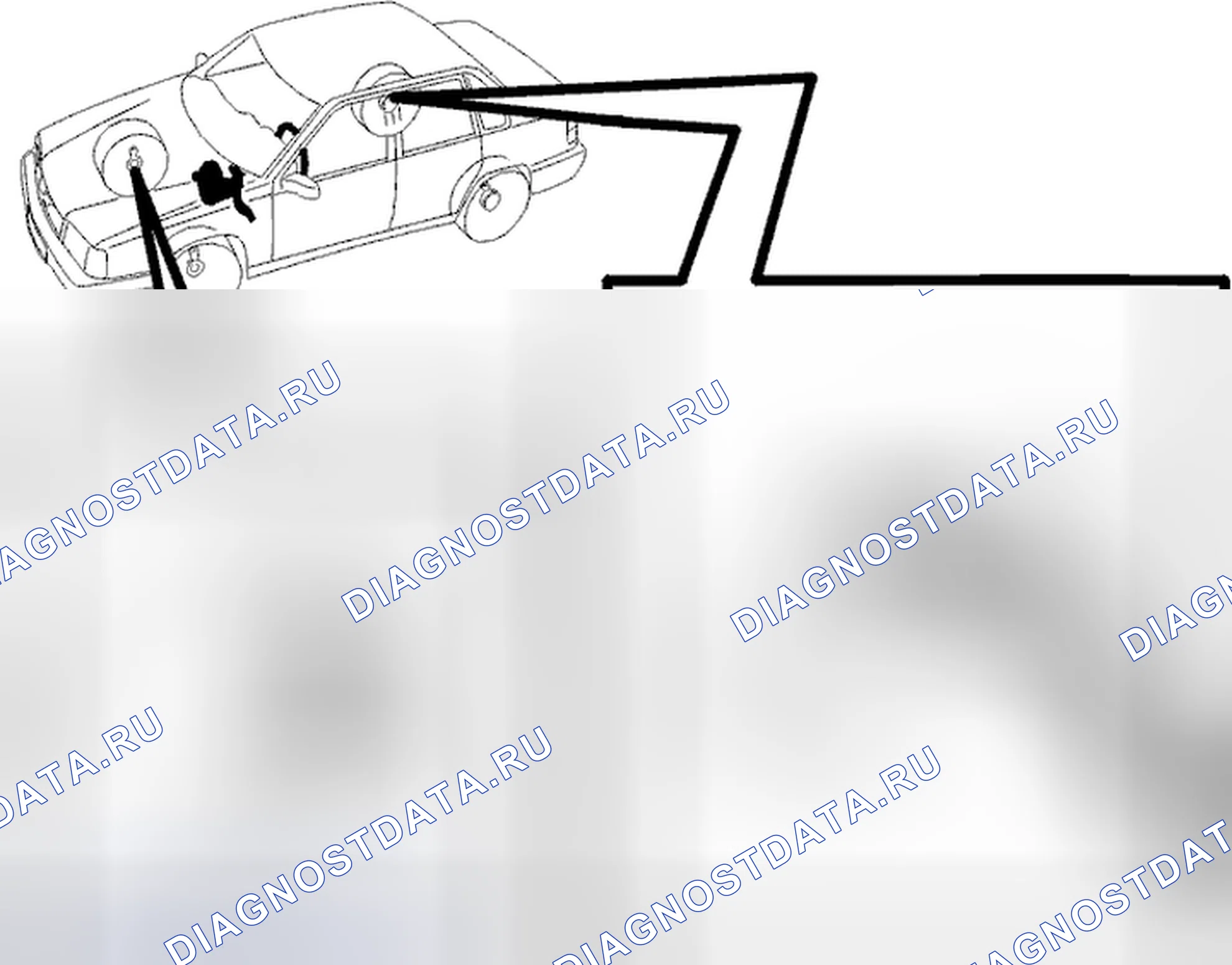 Рис. 283: Колесные датчики и импульсное колесо. Volvo C70 I