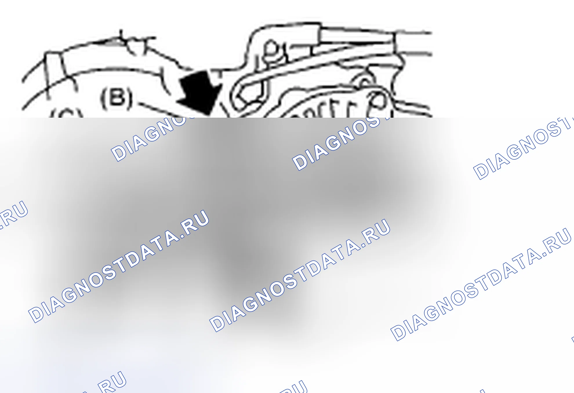 Рис. 55: Фиксирующий болт и скользящий болт. Honda Vezel I