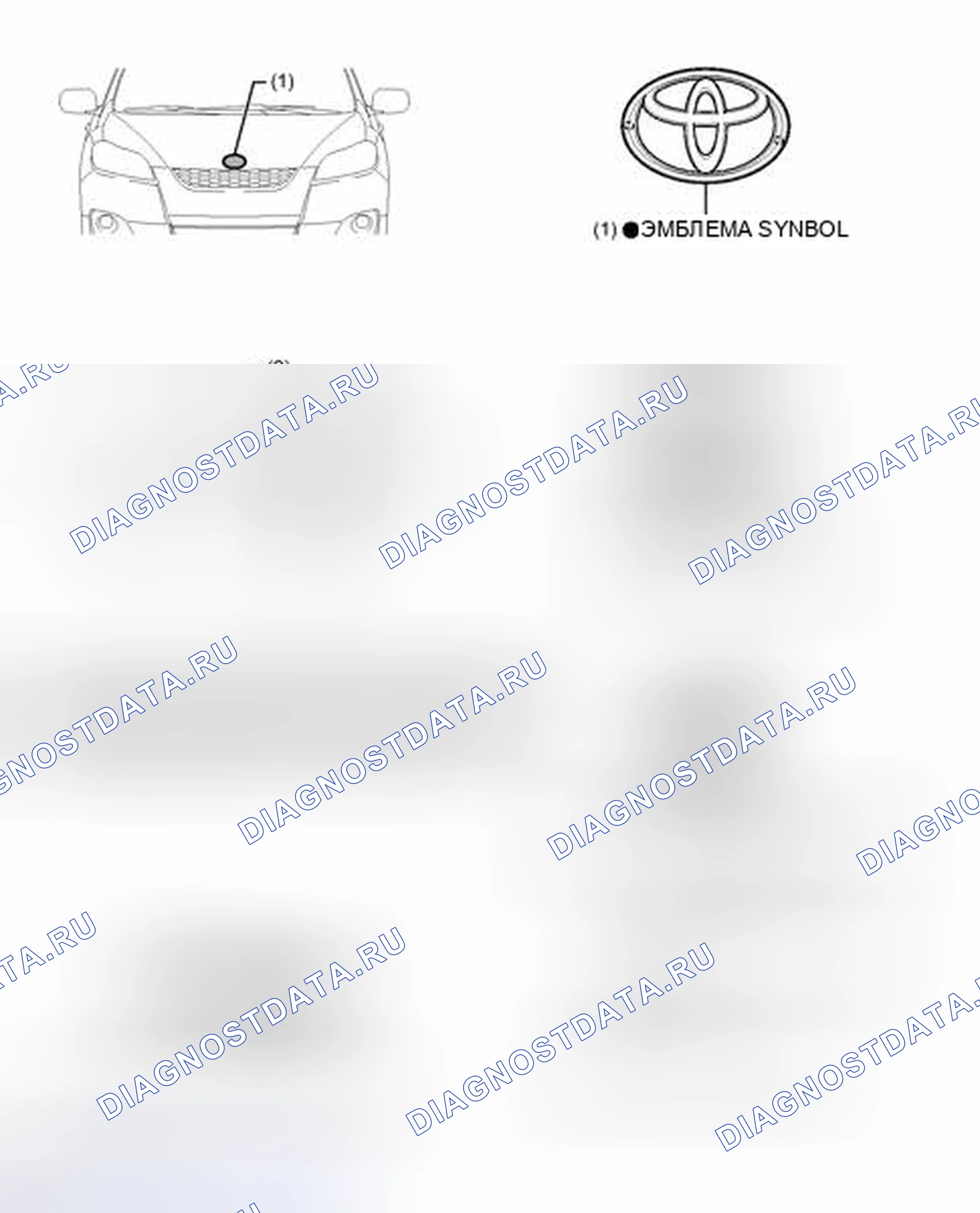 Рис. 72: ИЛЛЮСТРАЦИЯ. Toyota Matrix E140