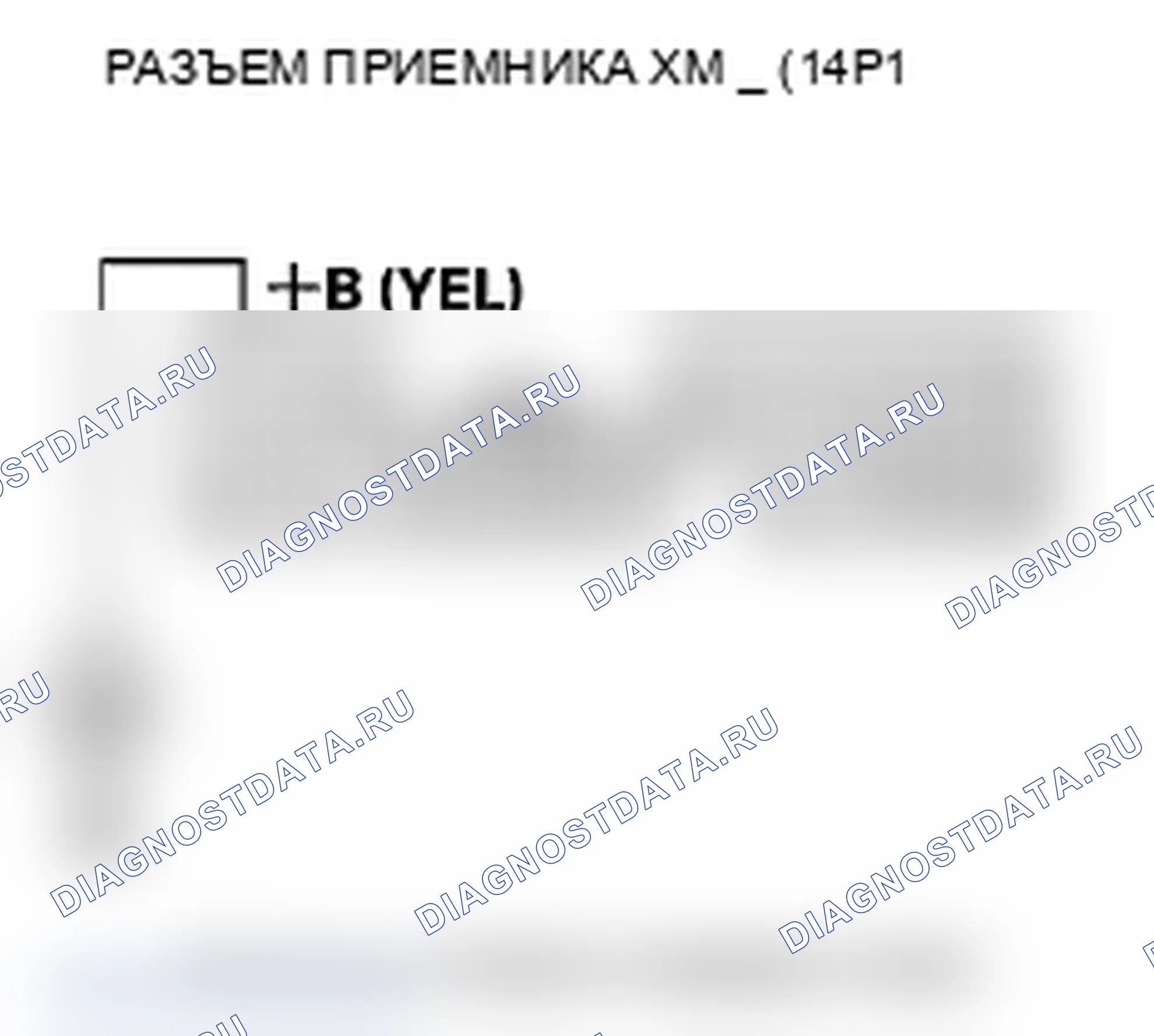Рис. 170: Радиодисплей XM пуст и информация о станции не отображается (модели Канады с навигацией). Acura TL IV