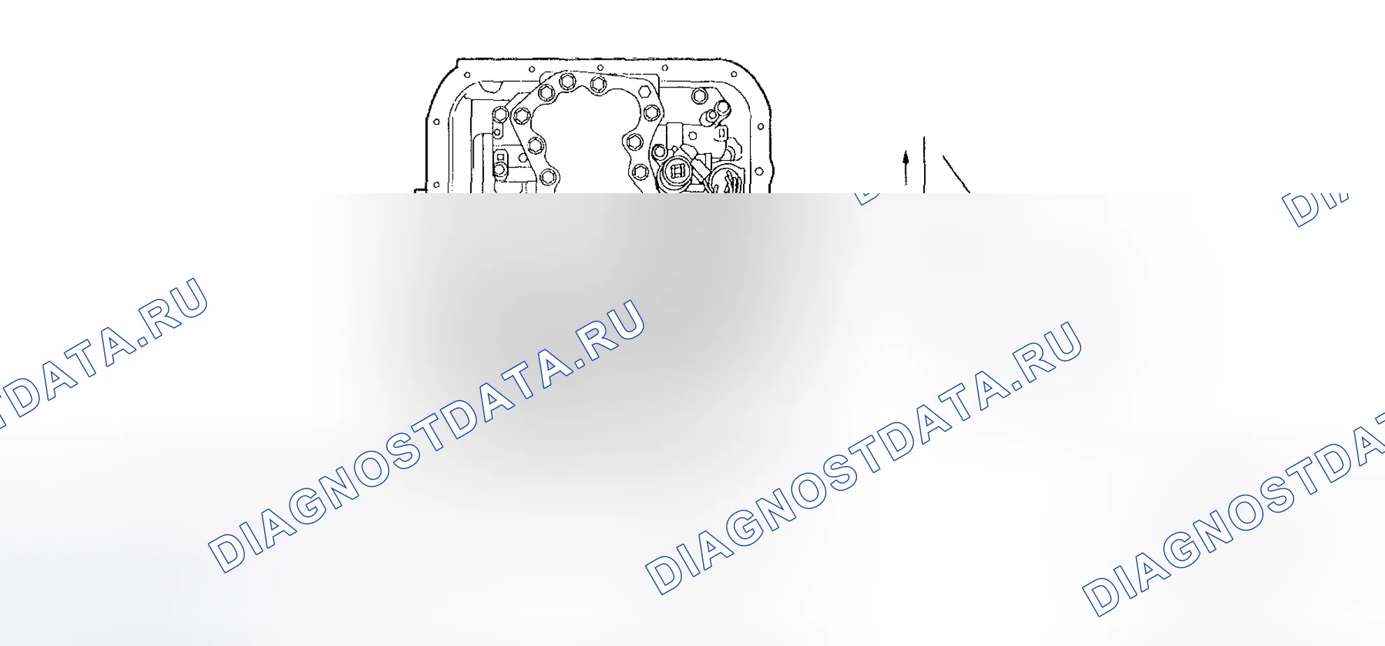 Рис. 774: ДАТЧИК ТЕМПЕРАТУРЫ ATF. Subaru Impreza WRX GD/GG рестайлинг