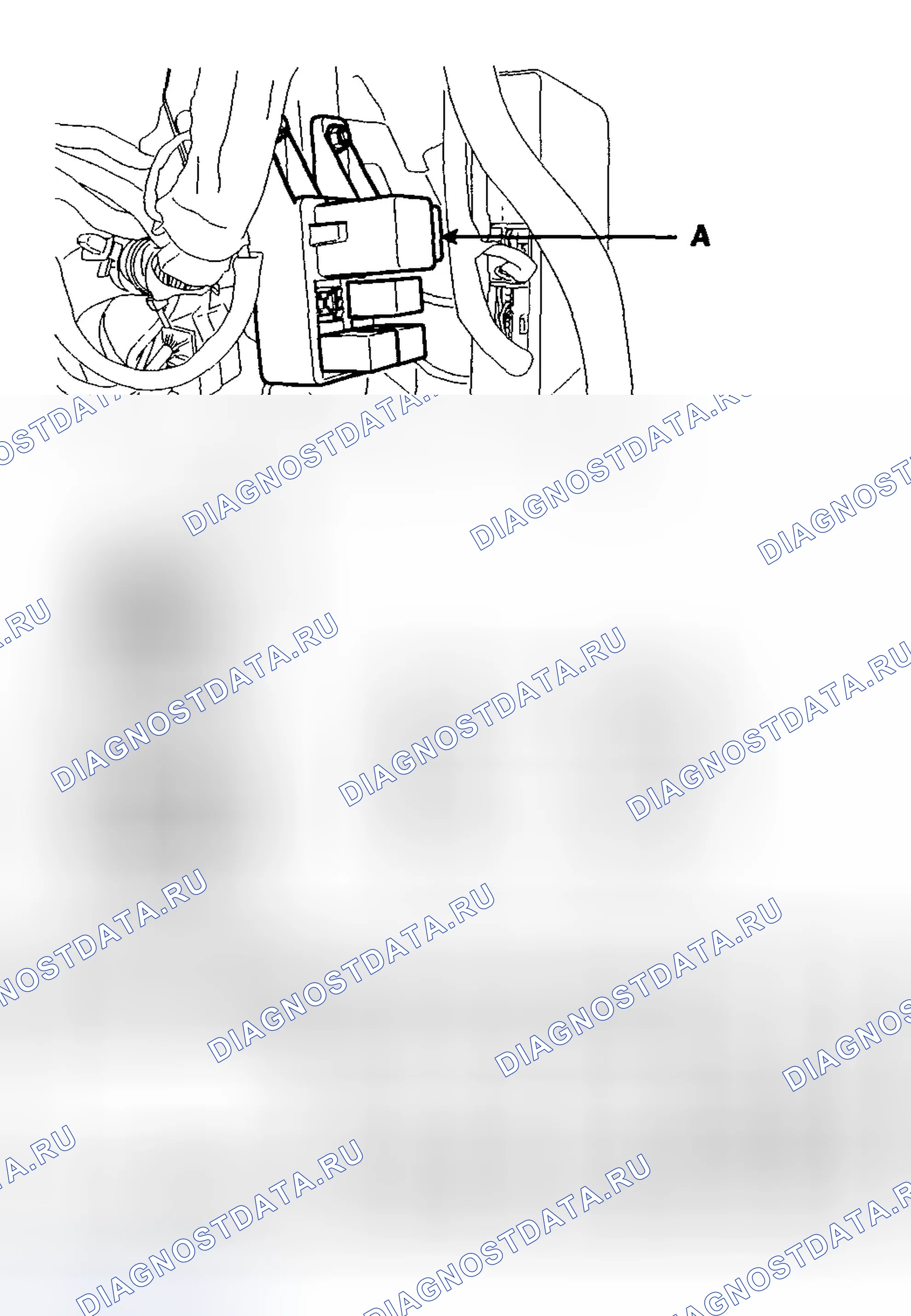 Рис. 9: РЕЛЕ АВАРИЙНОЙ ЛАМПЫ. Hyundai Tucson I