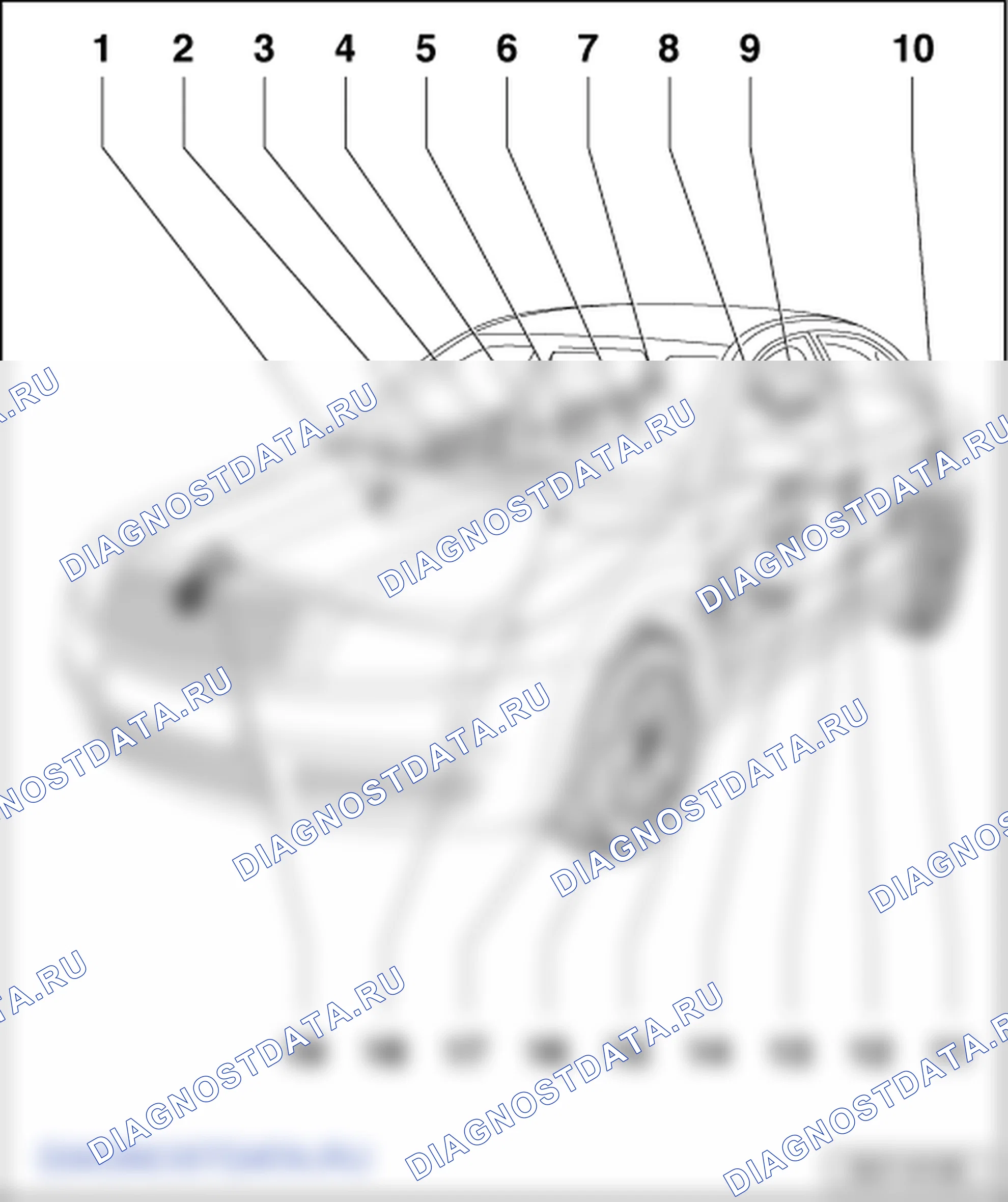 Передняя дверь. Skoda Superb I