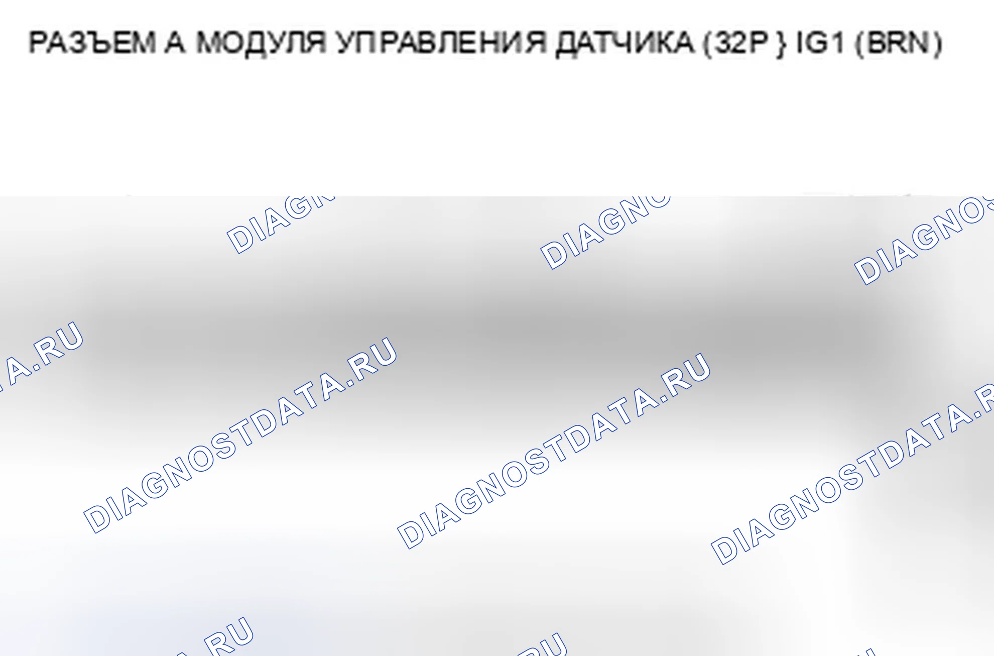 Рис. 46: B1036 расшифровка кода ошибки: Ошибка ввода IG1 линии MICU водителя. Acura ZDX I