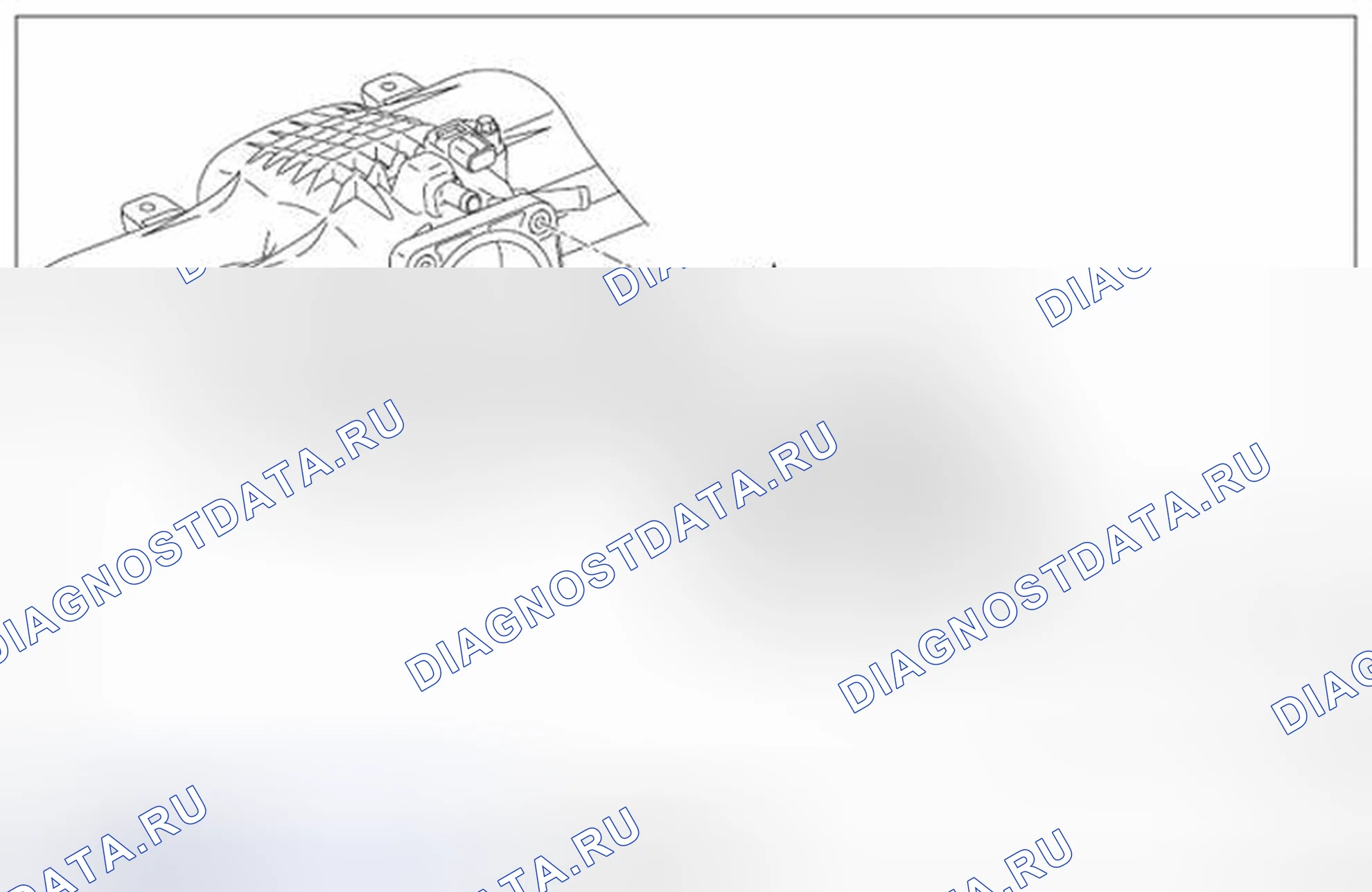 Рис. 99: КОРПУС ДРОССЕЛЯ. Subaru Legacy BM/BR рестайлинг