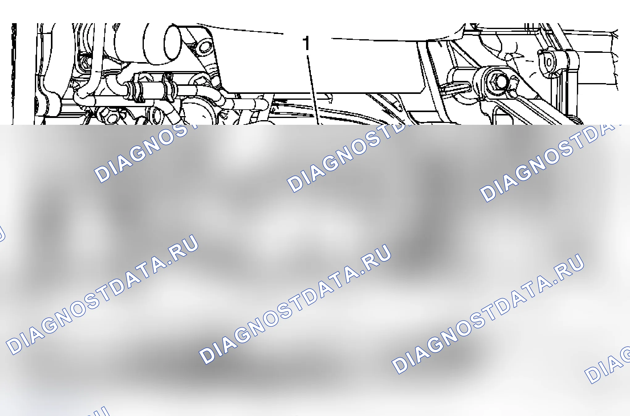 Рис. 25: Замена болтов гидротрансформатора. Pontiac G6 I final