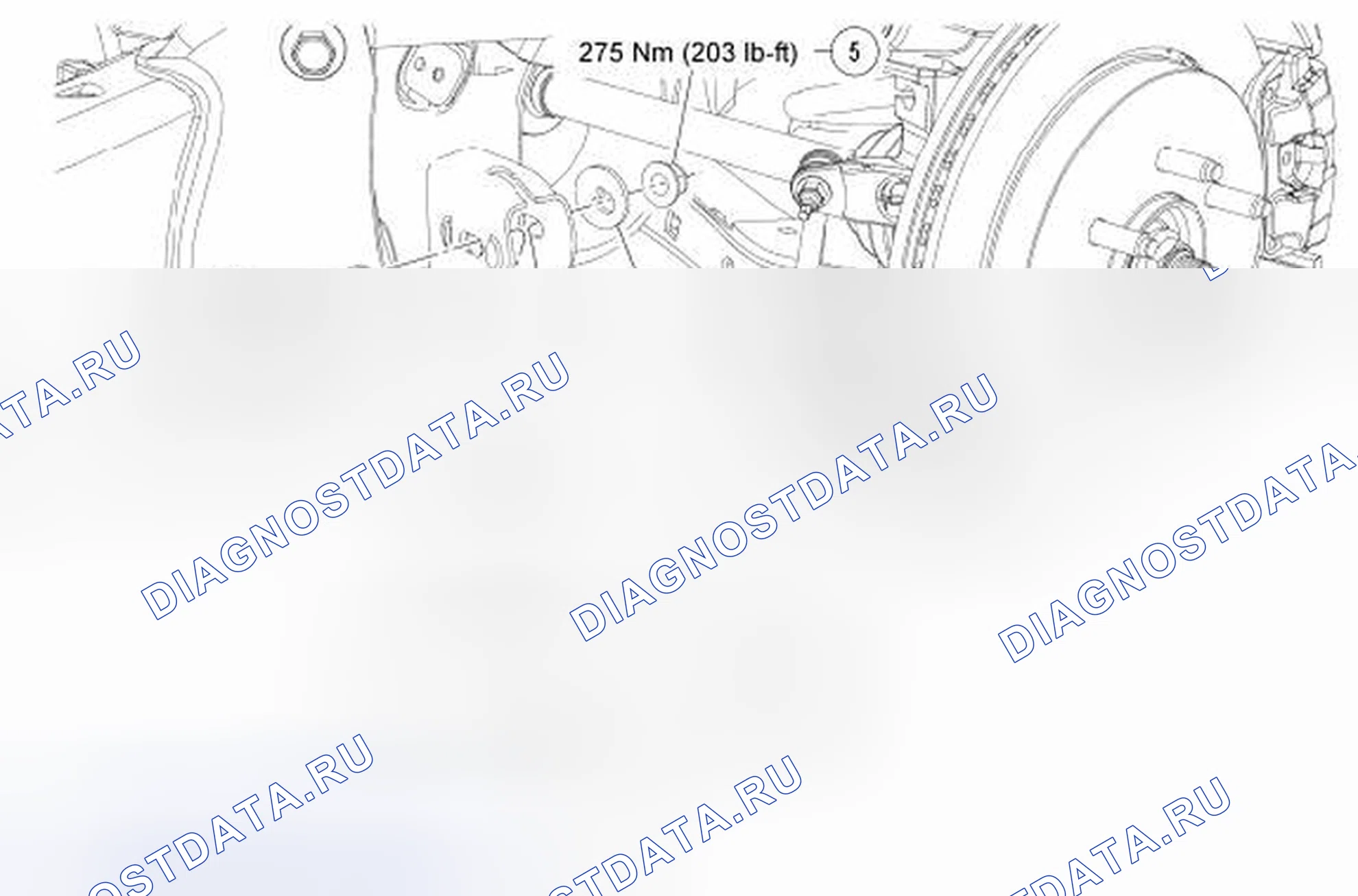 Рис. 7: Toe Link. Lincoln Navigator III