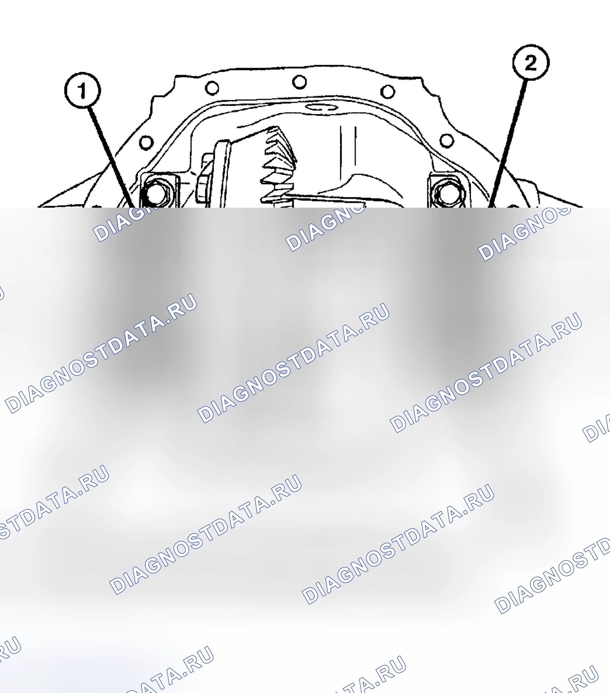 Рис. 124: ДЕМОНТАЖ. Dodge Pickup R1500 