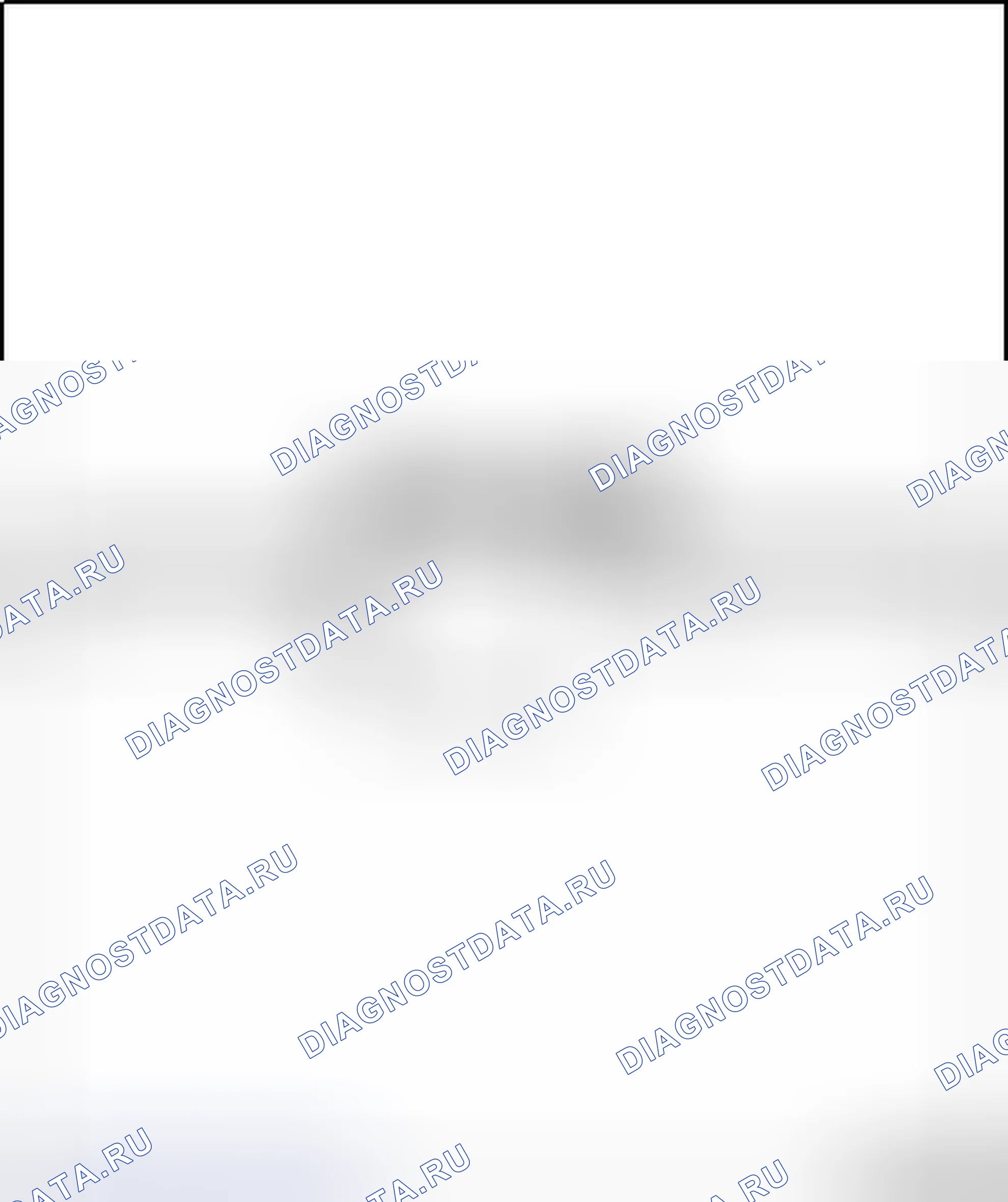Рис. 325: РАЗМЕРЫ ОТВЕРСТИЯ Ahk. Volkswagen Touareg I