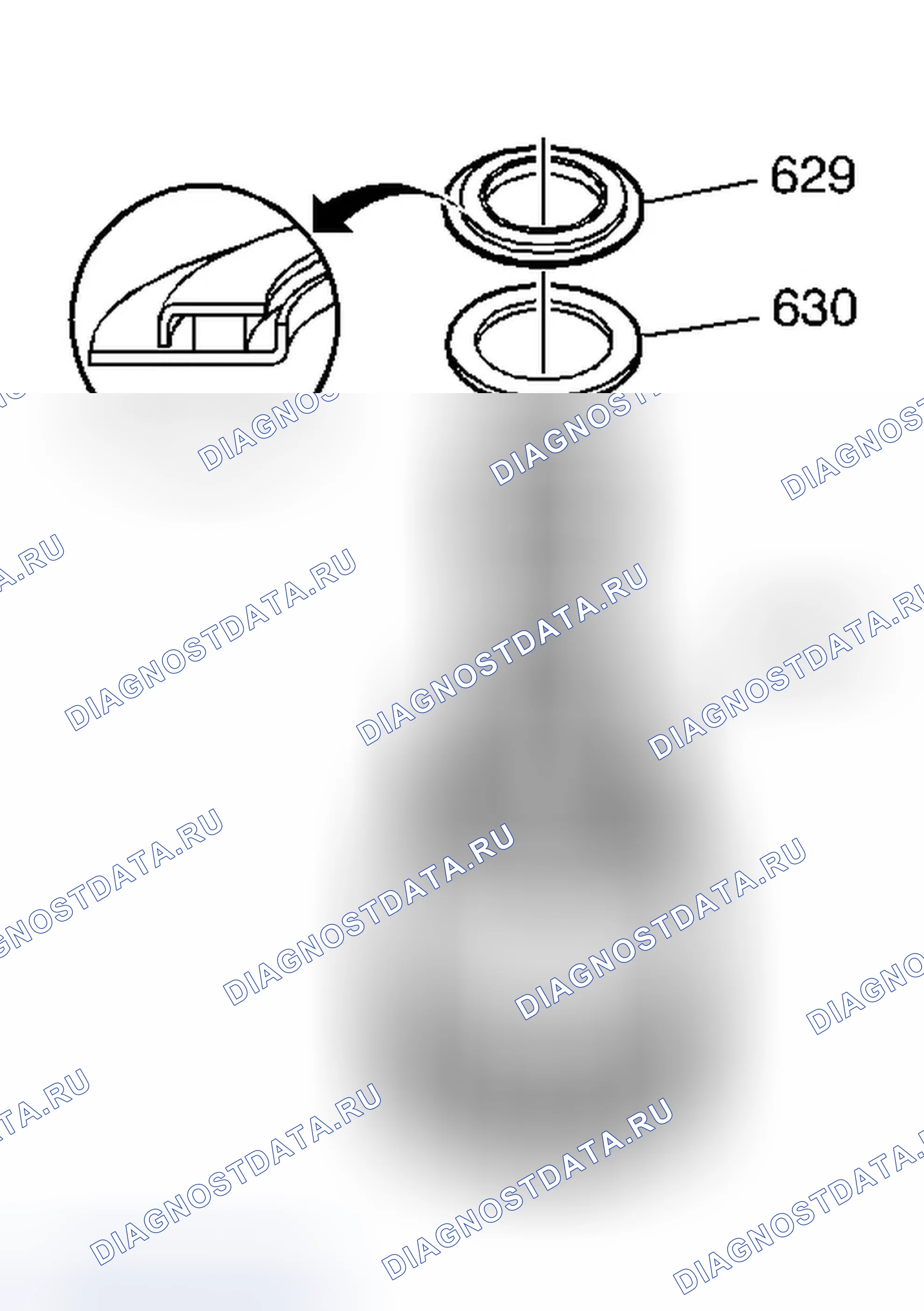 Рис. 251: Процедура сборки. Buick Rendezvous I