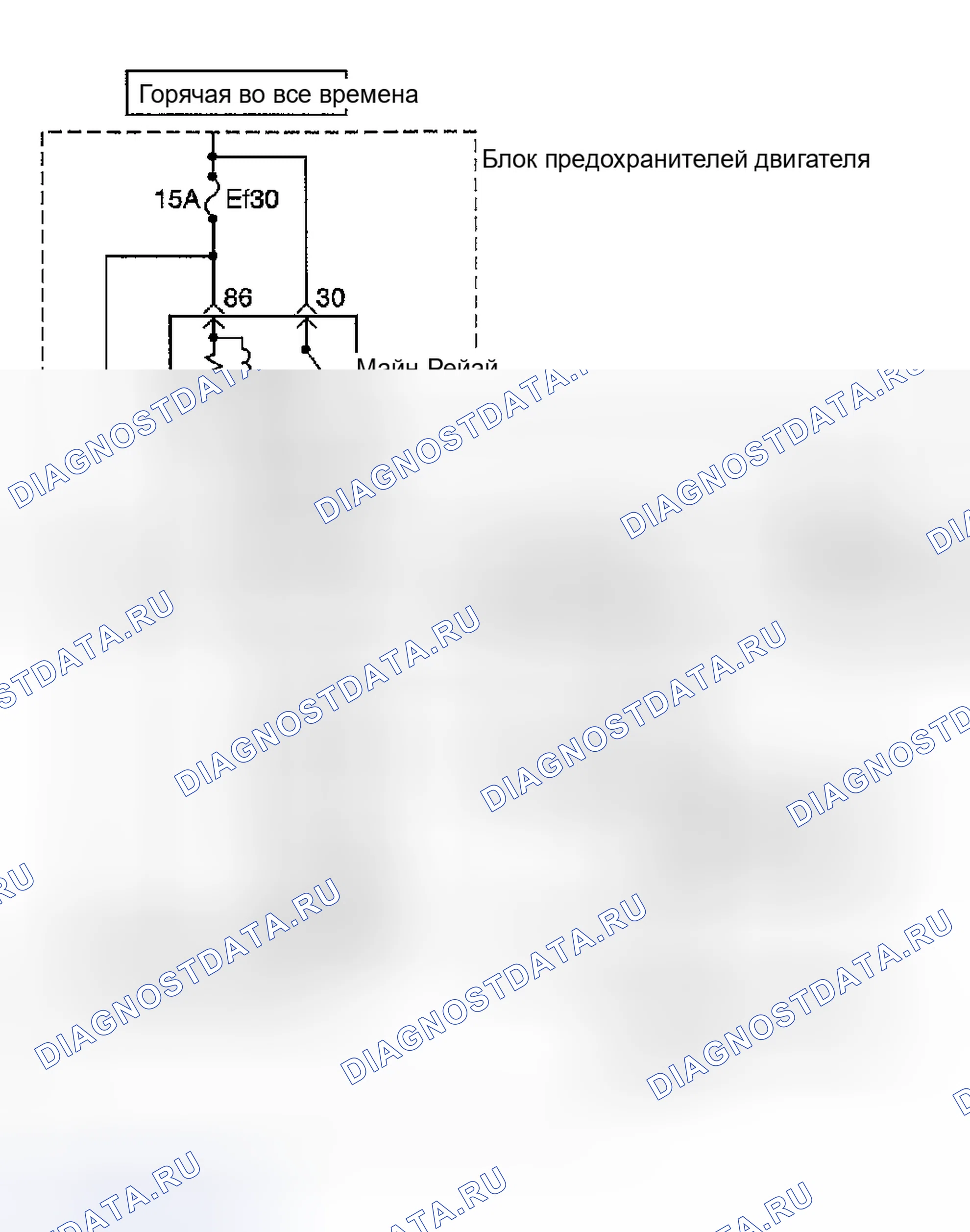 Рис. 350: расшифровка кода ошибки P1449: Неисправность запорного вентиля системы испарительных выбросов (застревание в закрытом положении). Suzuki Verona I