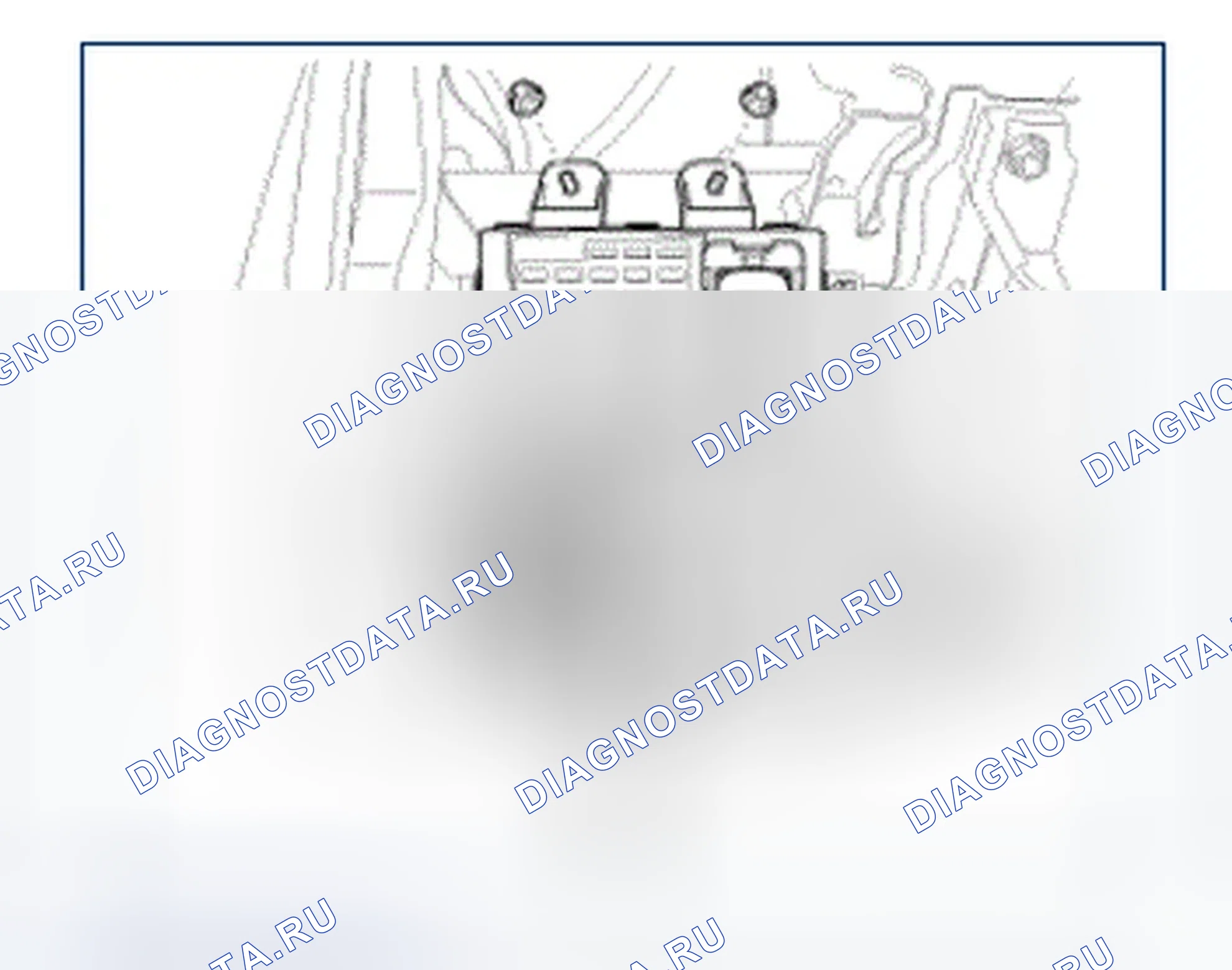 Рис. 16: блок предохранителей и реле пассажирского салона (IPM). Hyundai Azera II