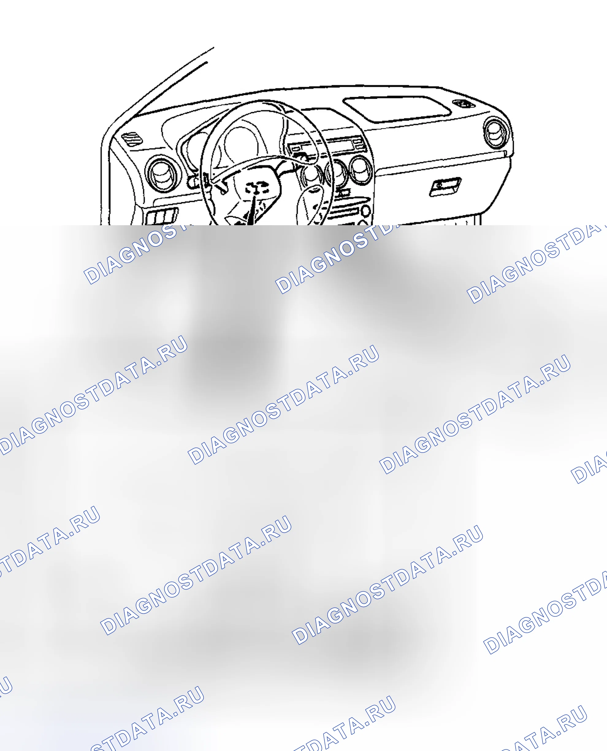 Рис. 22: СНЯТИЕ / УСТАНОВКА МОДУЛЯ АВТОМАТИЧЕСКОГО УПРАВЛЕНИЯ ВЫКЛЮЧЕНИЕМ. Mazda 6 GG рестайлинг