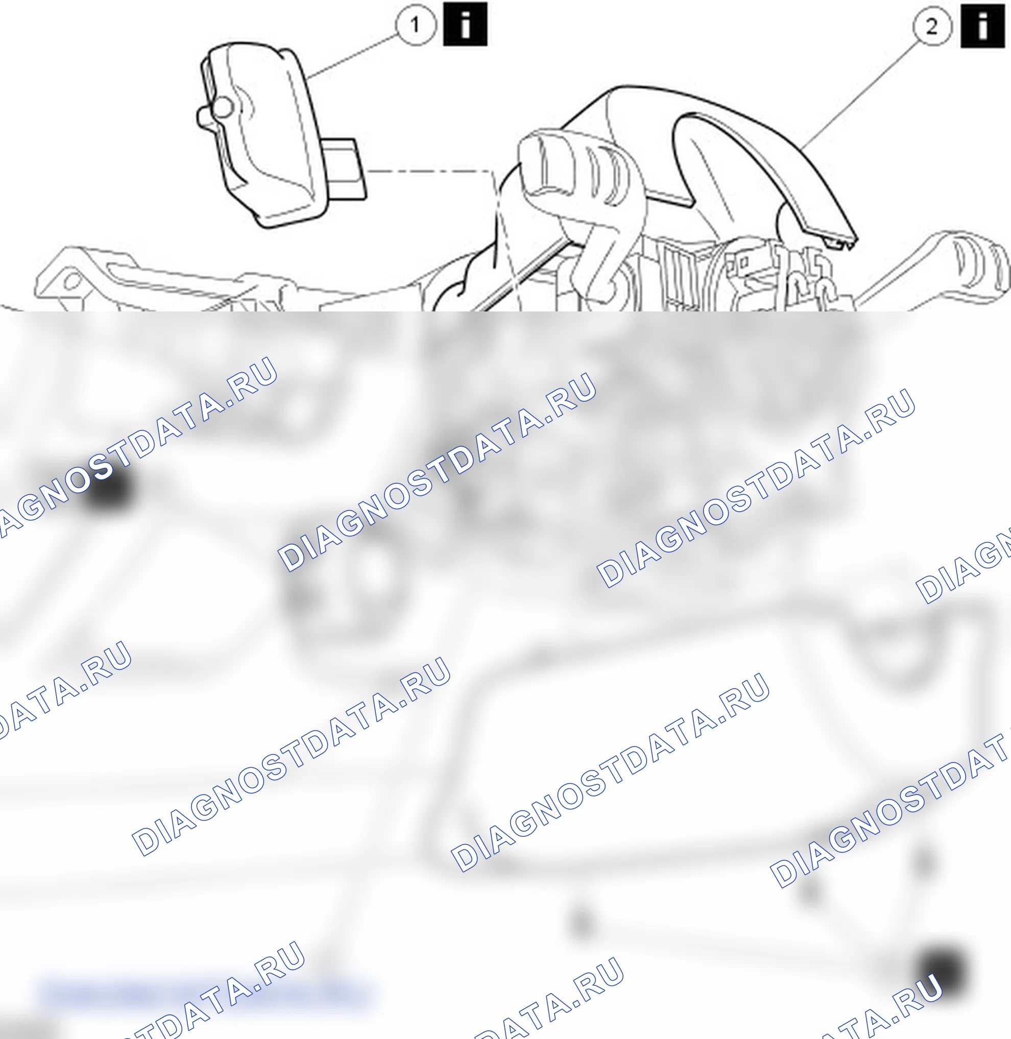 Как снять и установить выключатель зажигания. Ford C-MAX I рестайлинг