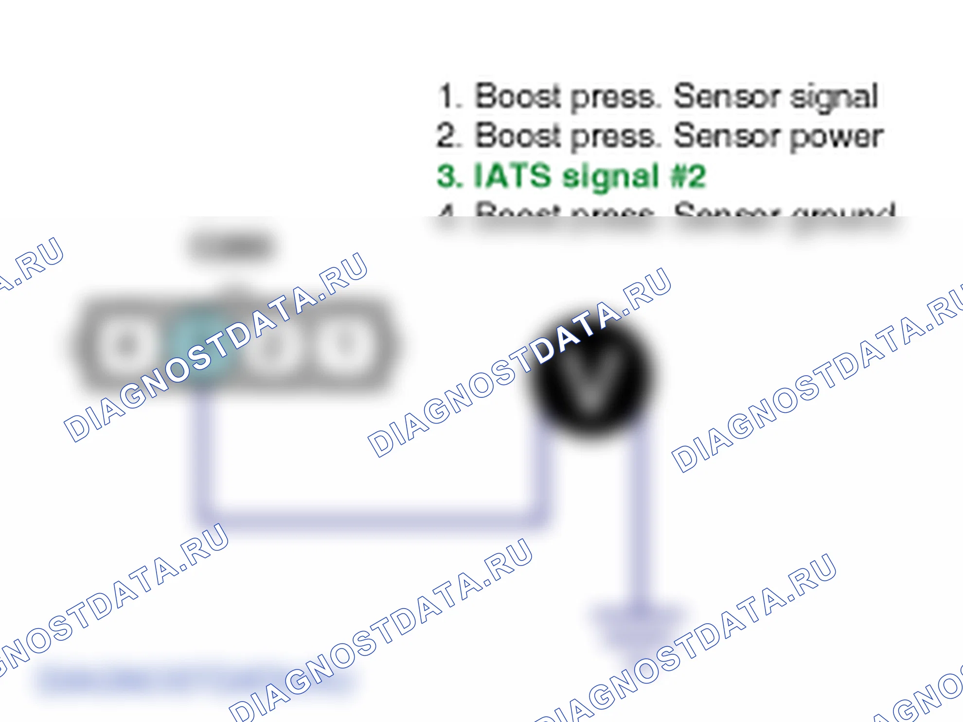 Контроль проводов — P0098. Hyundai Santa Fe CM