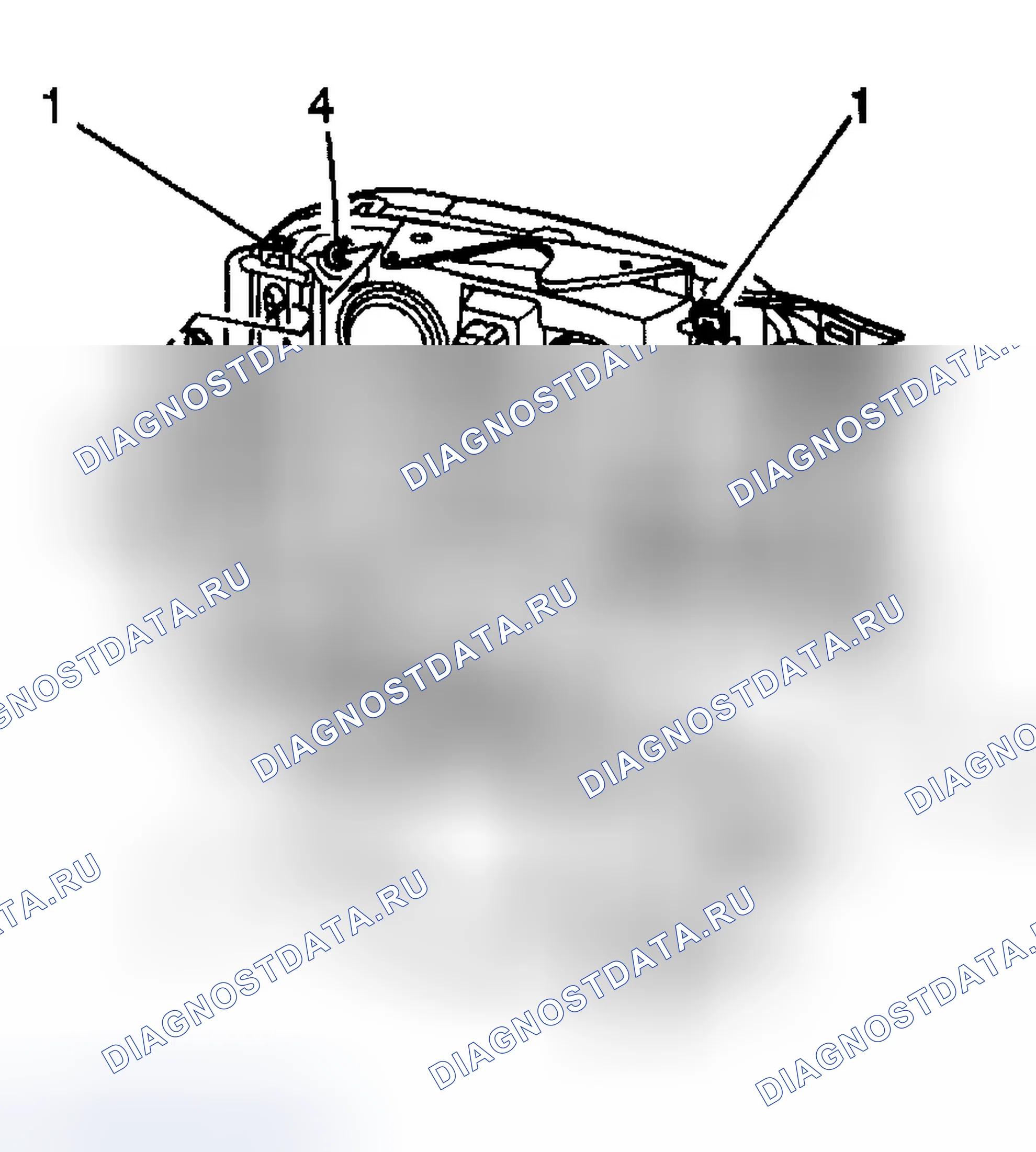 Рис. 212: Порядок демонтажа. Chevrolet TrailBlazer I