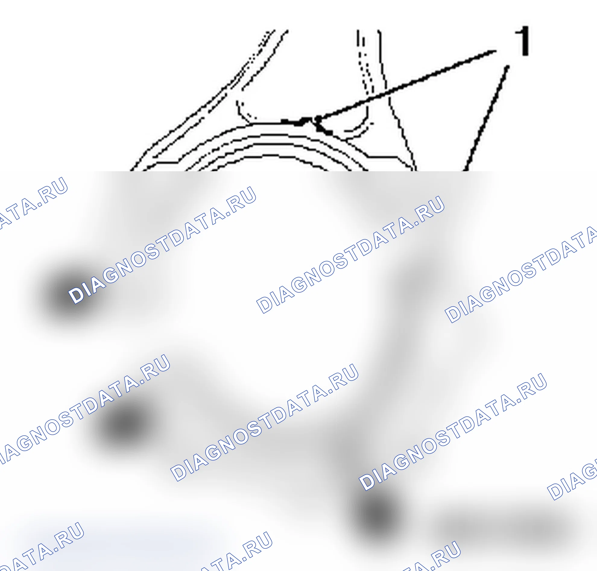 Проверка зазора подшипника шатуна (с помощью полосы Plastigage). Opel Vectra C