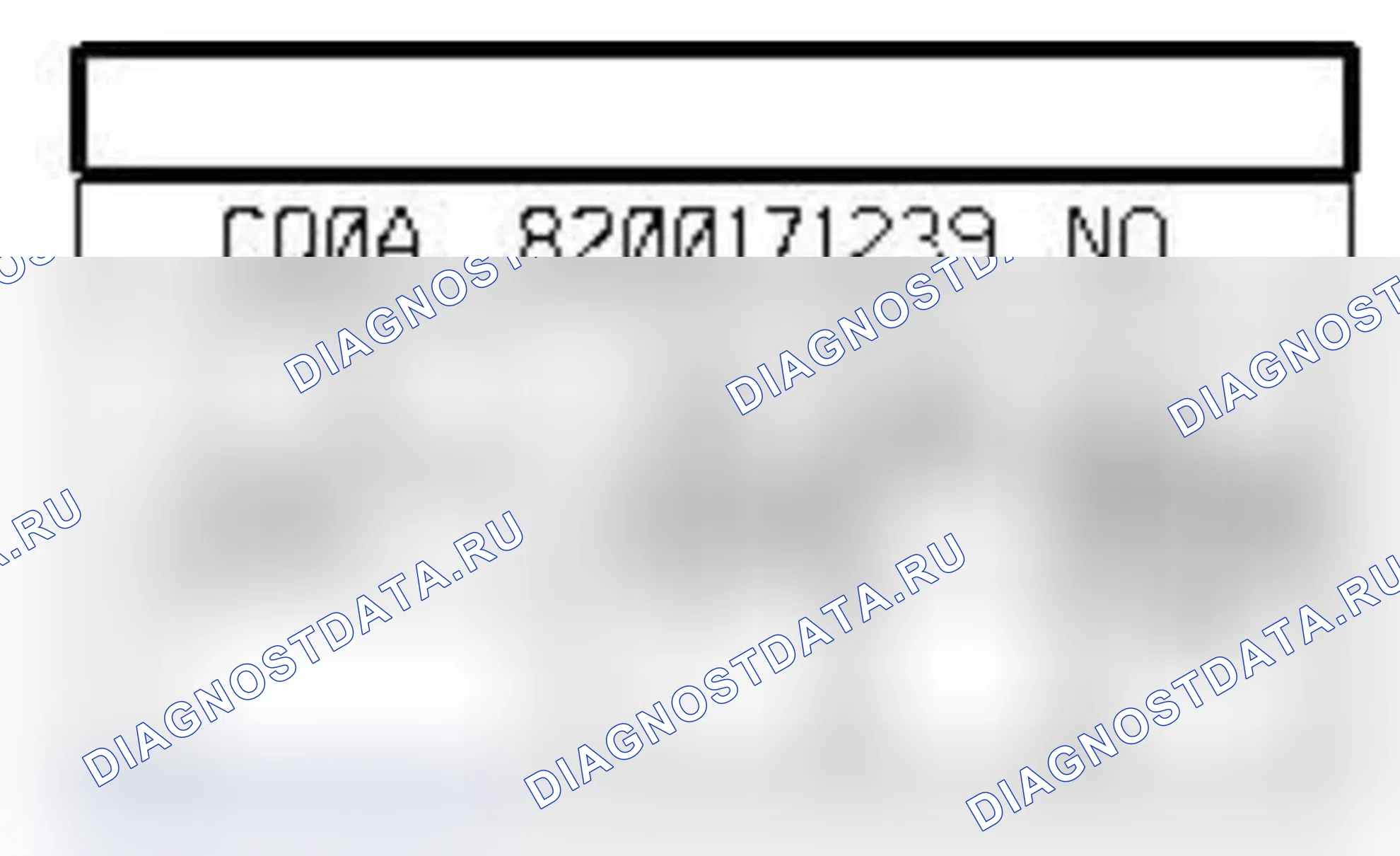 Распиновка разъёма 1397 — Задняя внутренняя антенна обнаружения карточки с функцией "свободные руки". Renault Megane II