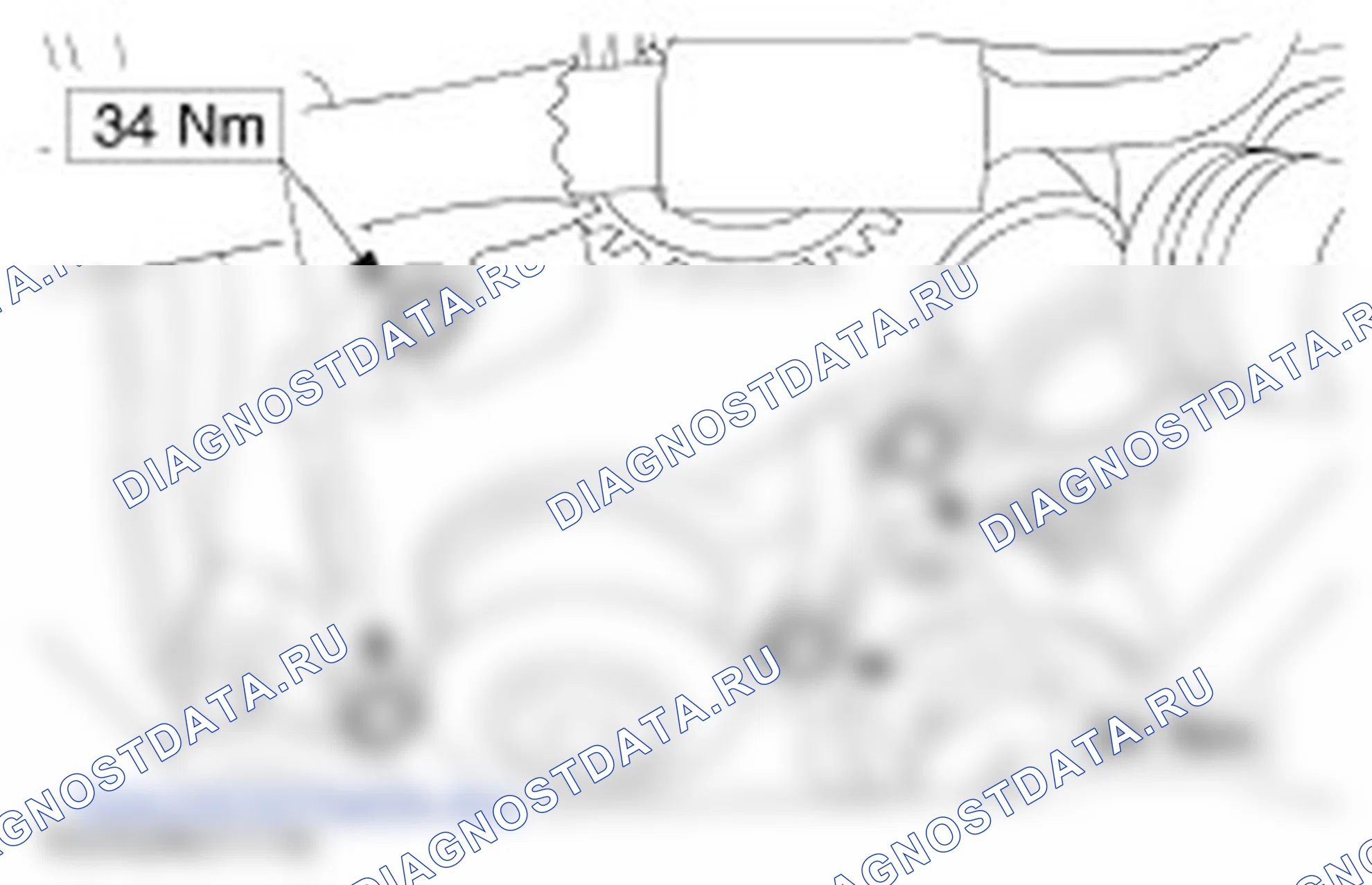 Как снять и установить водяной насос. Ford Mondeo II