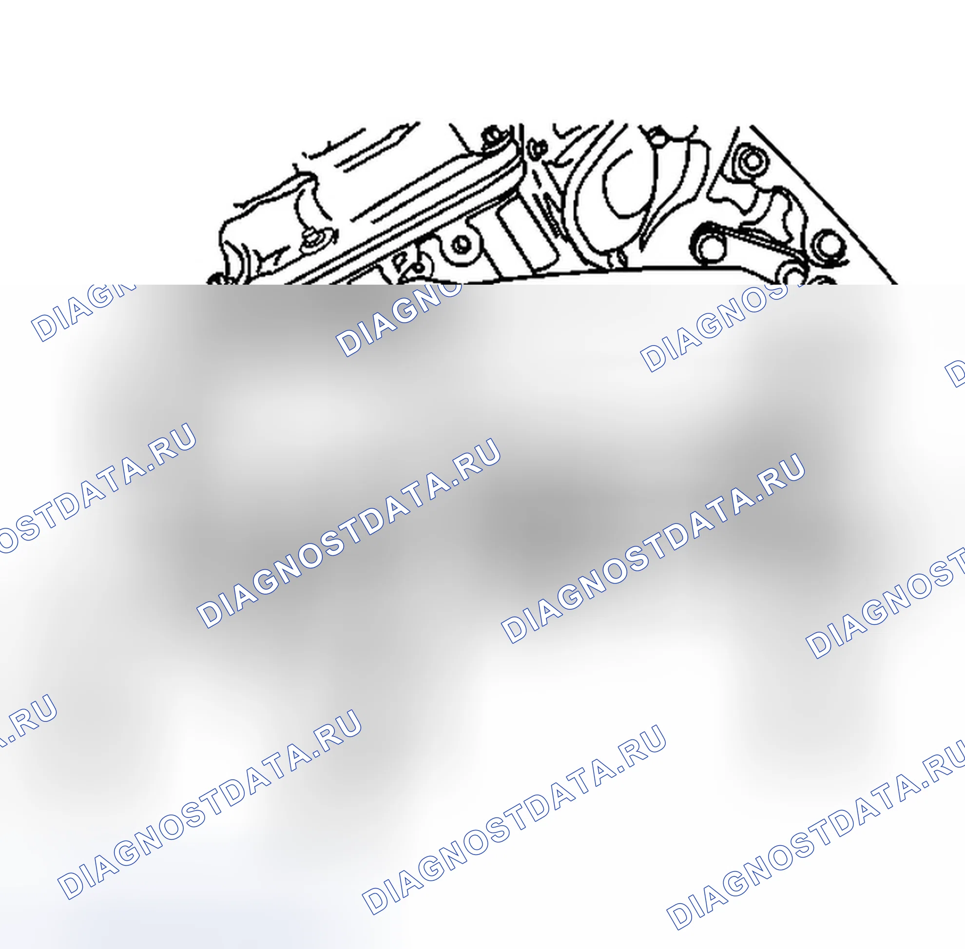 Рис. 1: Порядок демонтажа. Chevrolet Silverado 3500 