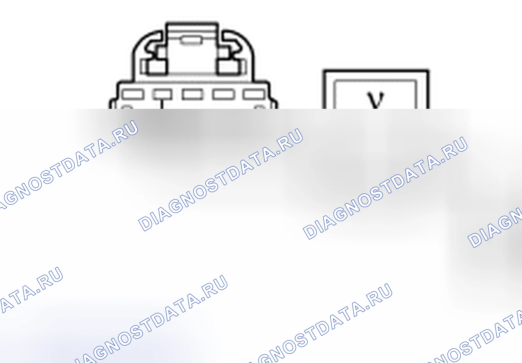 Рис. 3: ТОЧЕЧНОЕ ИСПЫТАНИЕ E: расшифровка кода ошибки U3003:16. Hyundai Kona I рестайлинг