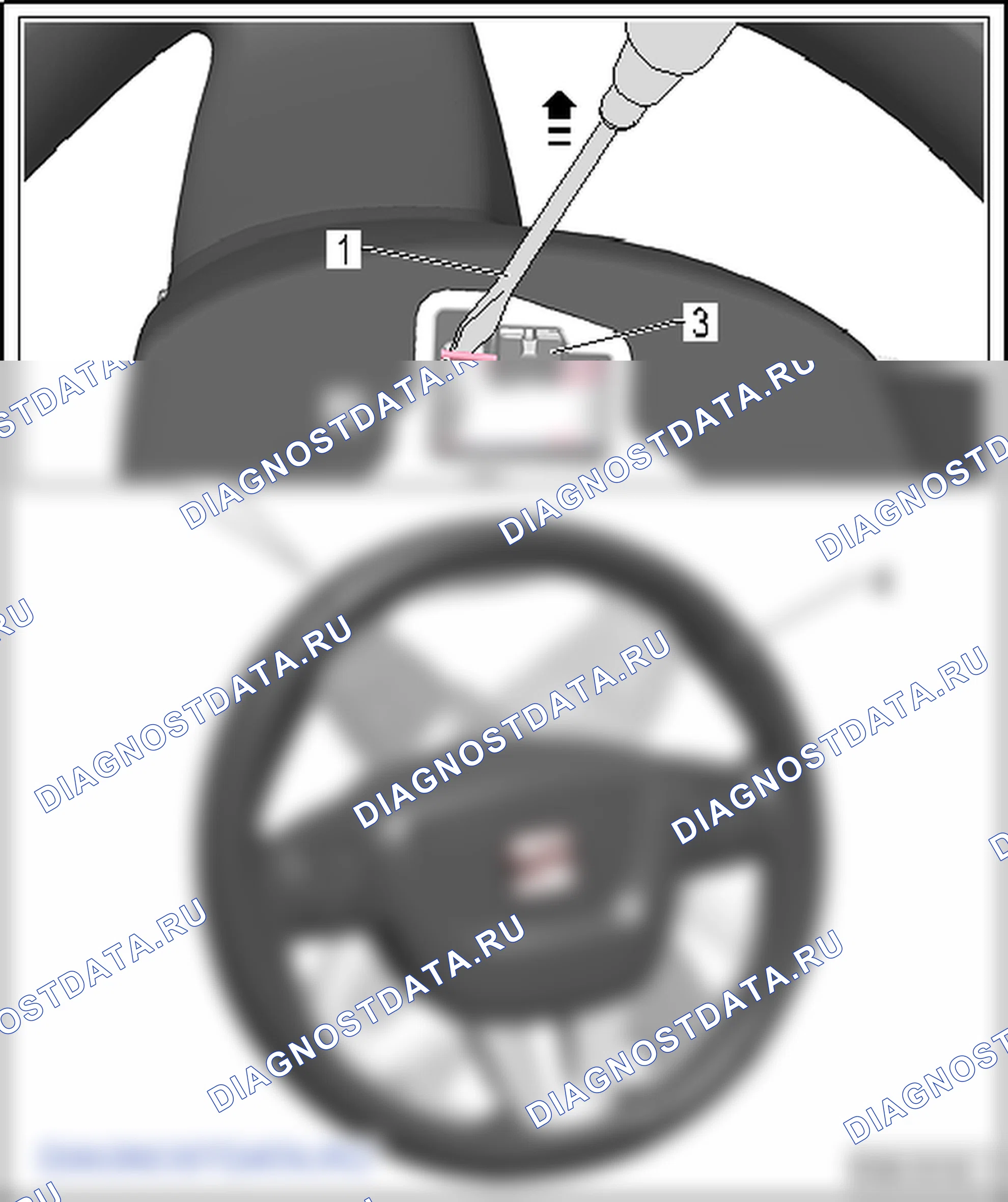 Подушка безопасности. SEAT Alhambra Ii